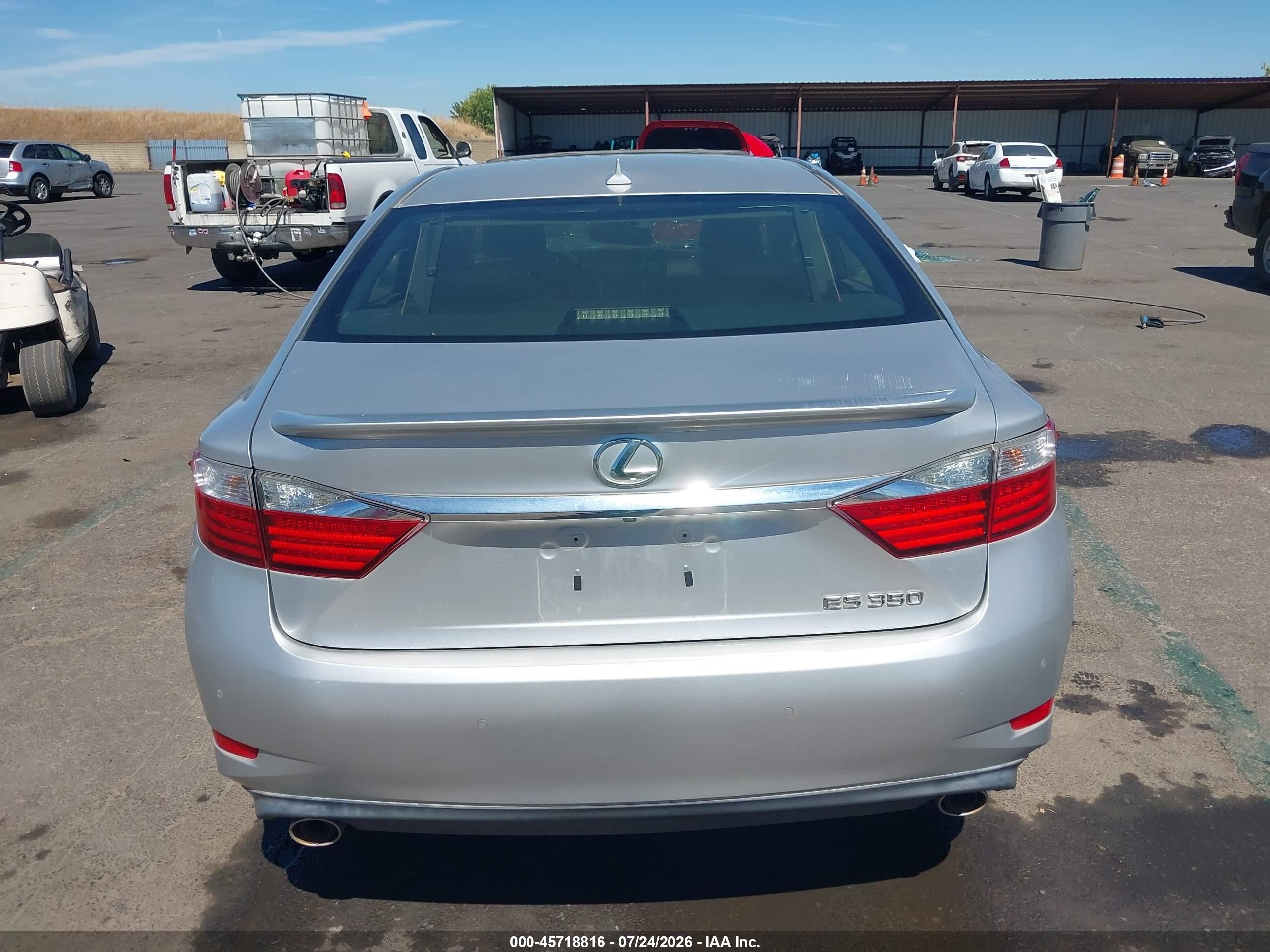 2013 Lexus Es 350   Silver vin: JTHBK1GG6D2054360