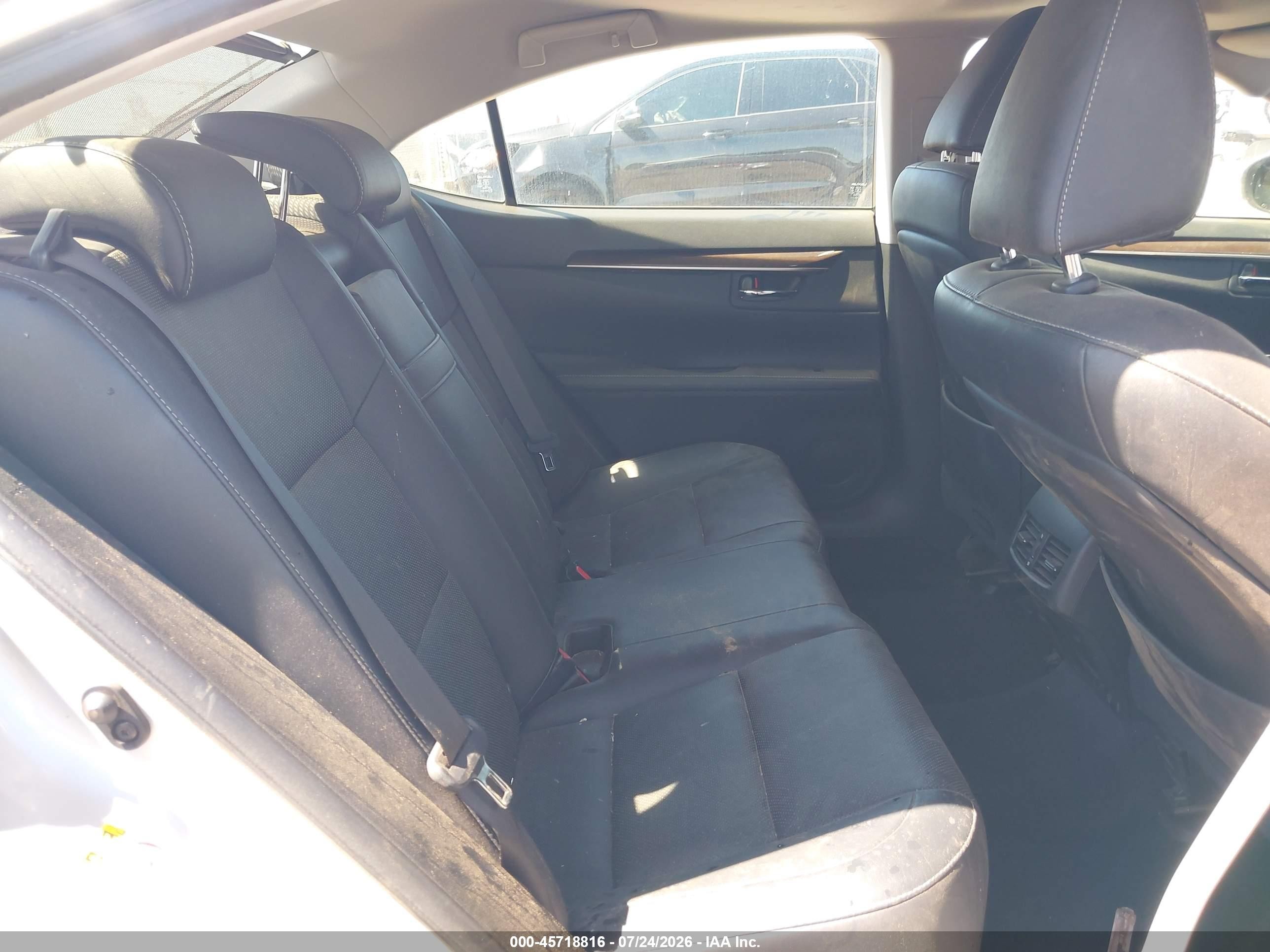 2013 Lexus Es 350   Silver vin: JTHBK1GG6D2054360