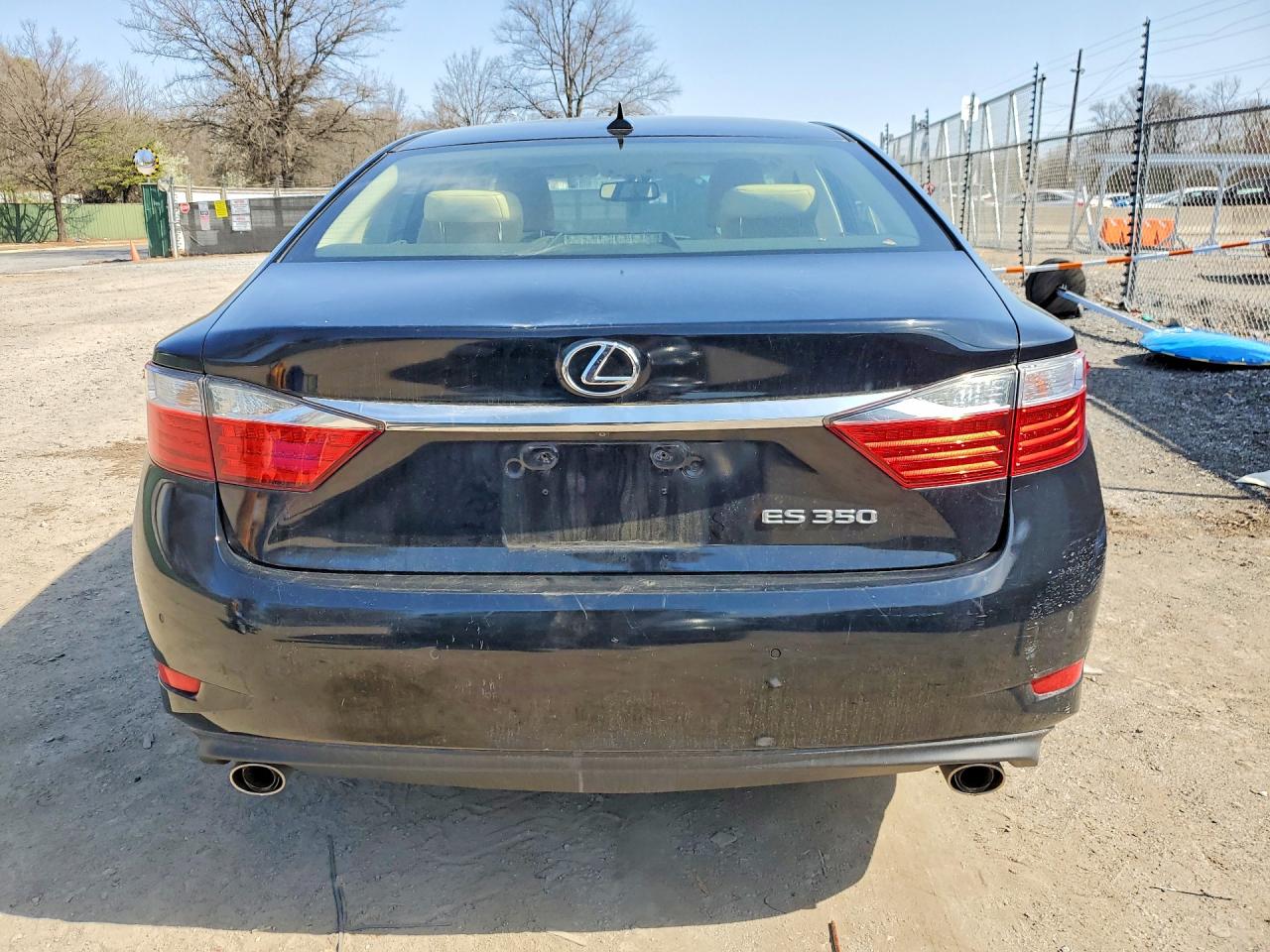 2013 Lexus Es 350 Base Black vin: JTHBK1GG6D2054780