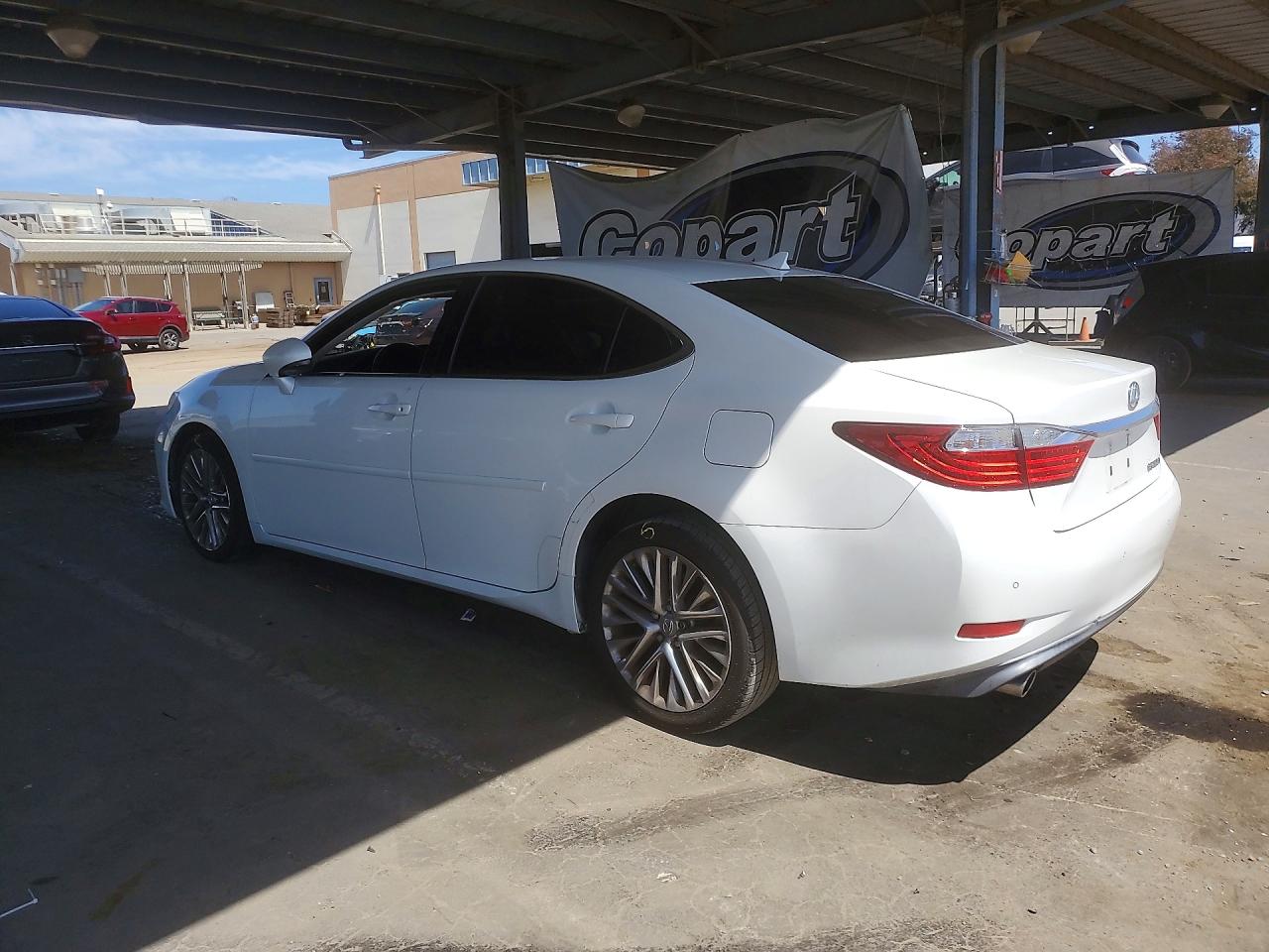 2013 Lexus Es 350 White vin: JTHBK1GG6D2064581
