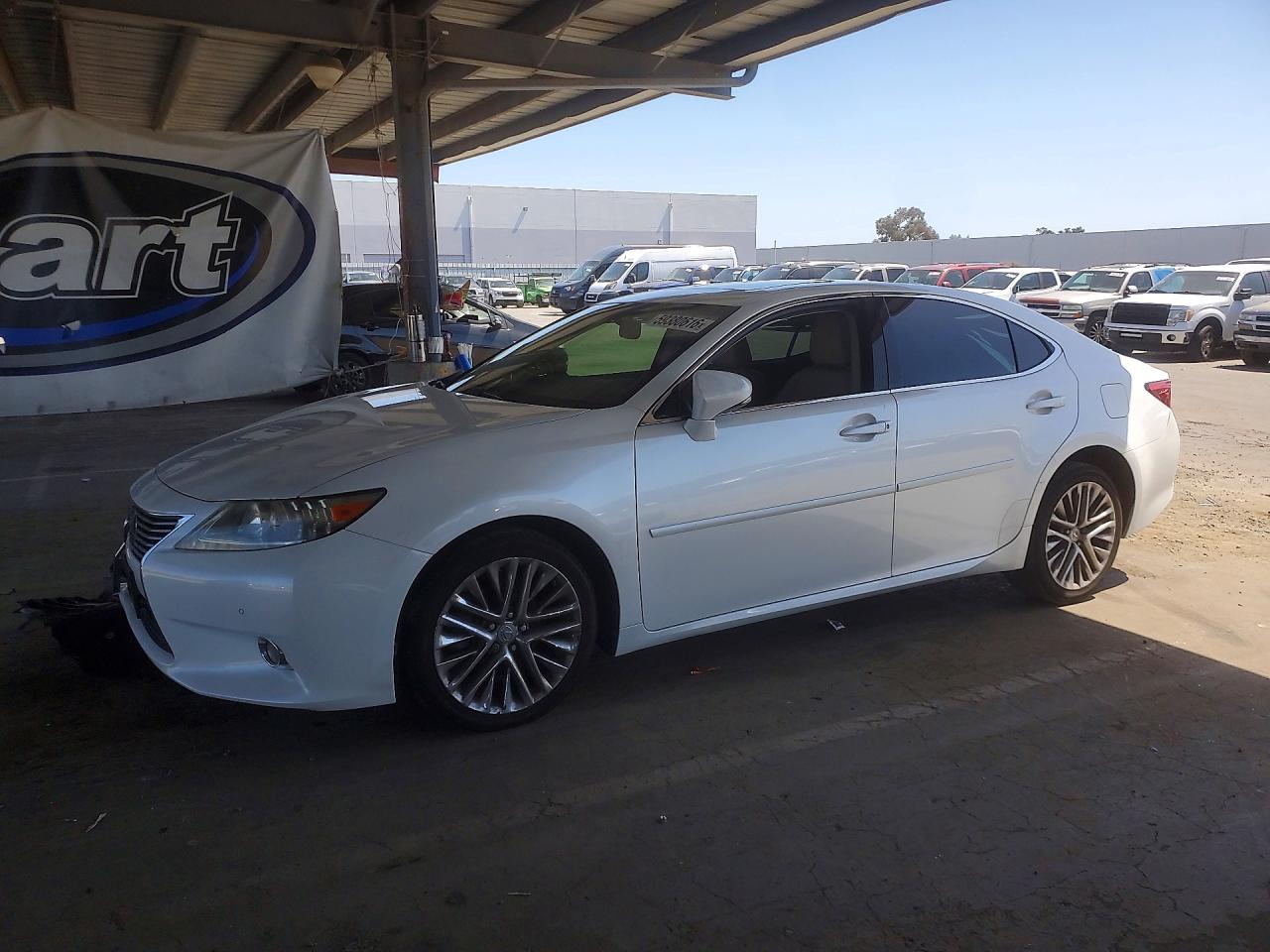 2013 Lexus Es 350 White vin: JTHBK1GG6D2064581
