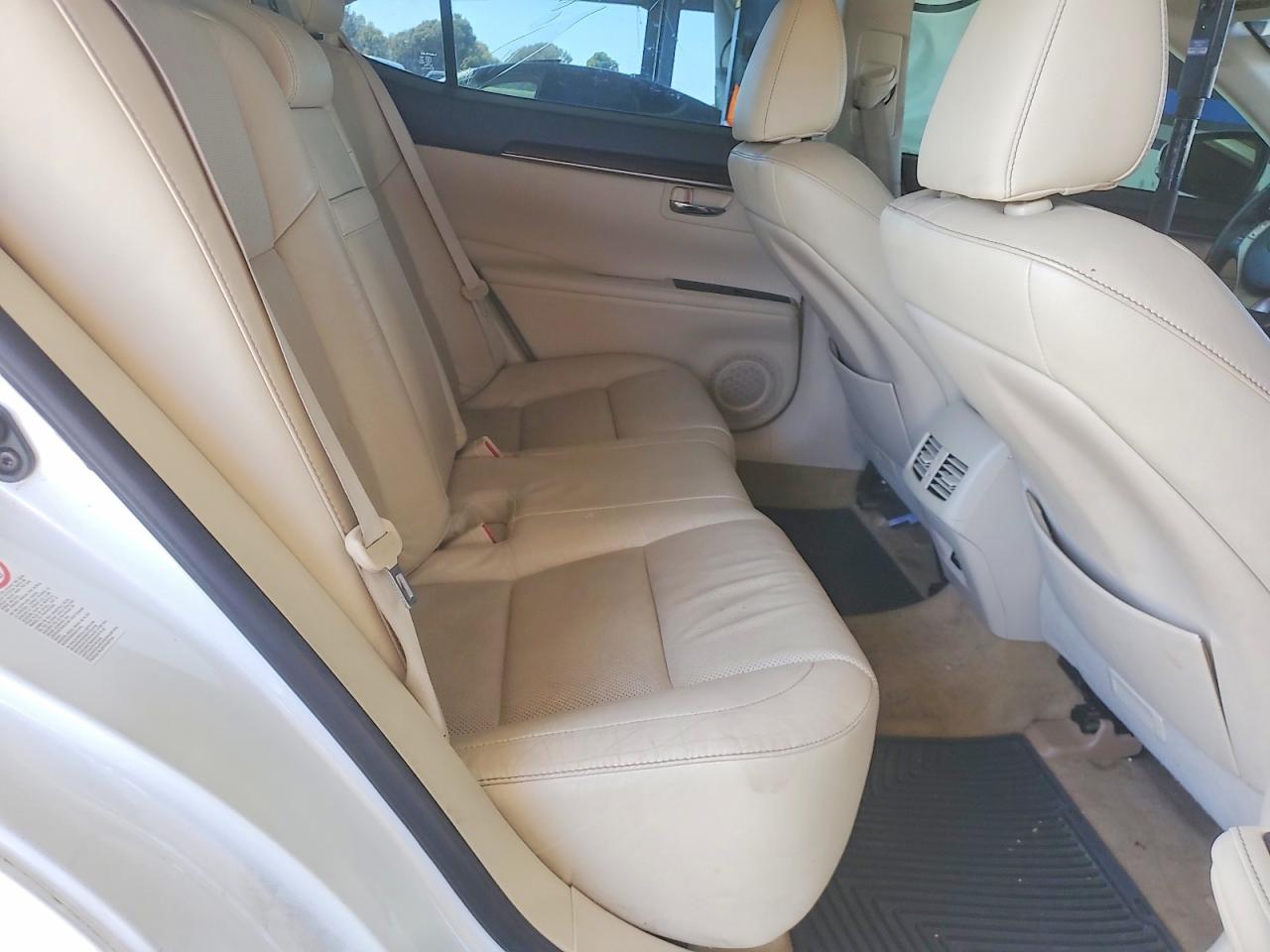 2013 Lexus Es 350 White vin: JTHBK1GG6D2064581
