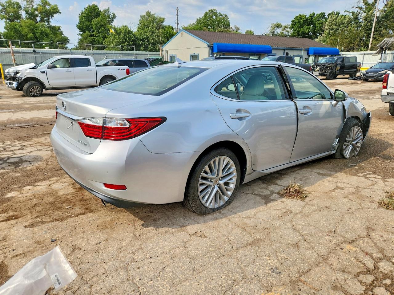 2013 Lexus Es 350 Silver vin: JTHBK1GG6D2069389