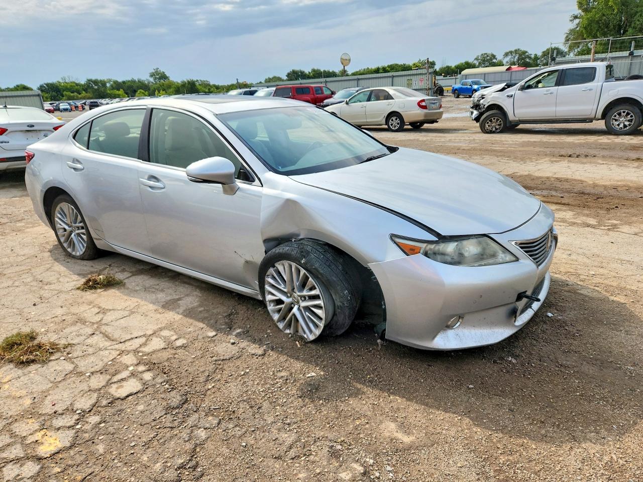 2013 Lexus Es 350 Silver vin: JTHBK1GG6D2069389