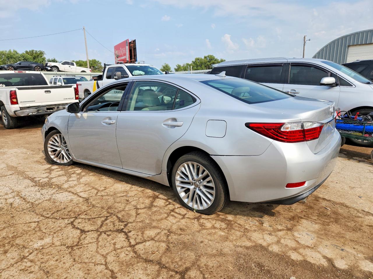 2013 Lexus Es 350 Silver vin: JTHBK1GG6D2069389