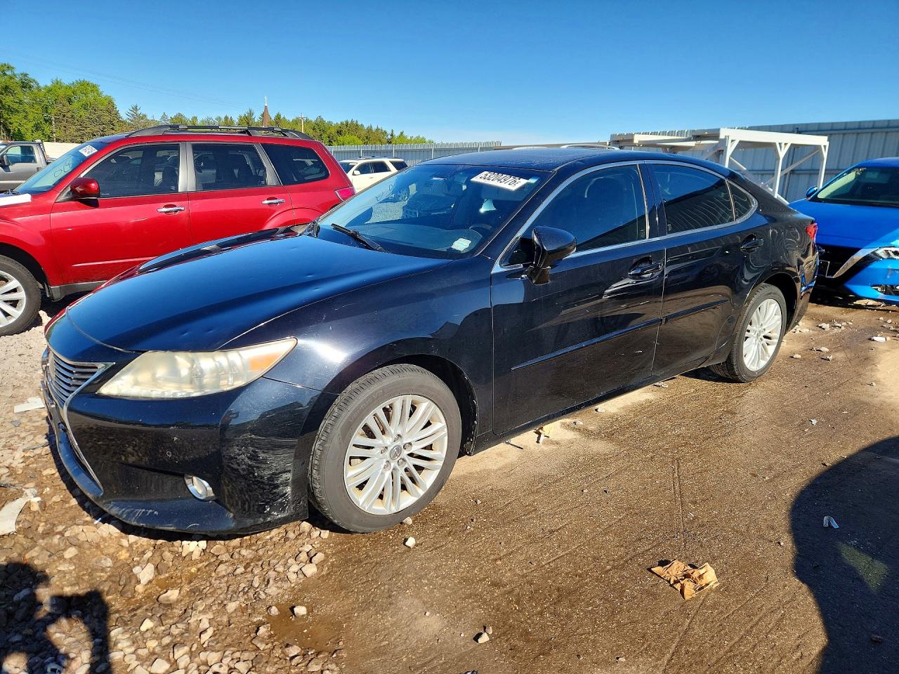 2013 Lexus Es 350 Black vin: JTHBK1GG6D2071918
