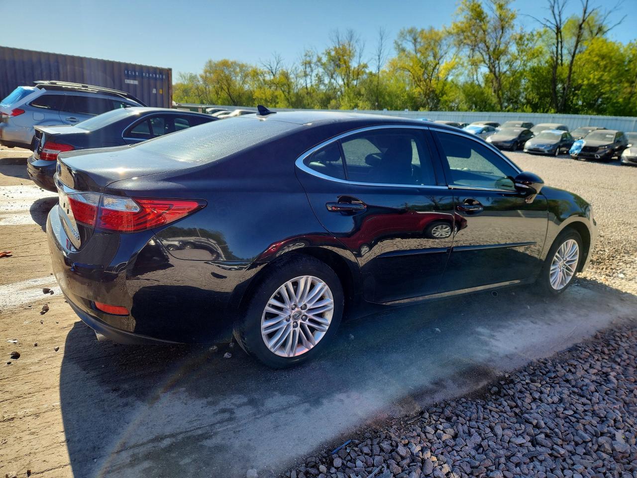 2013 Lexus Es 350 Black vin: JTHBK1GG6D2071918