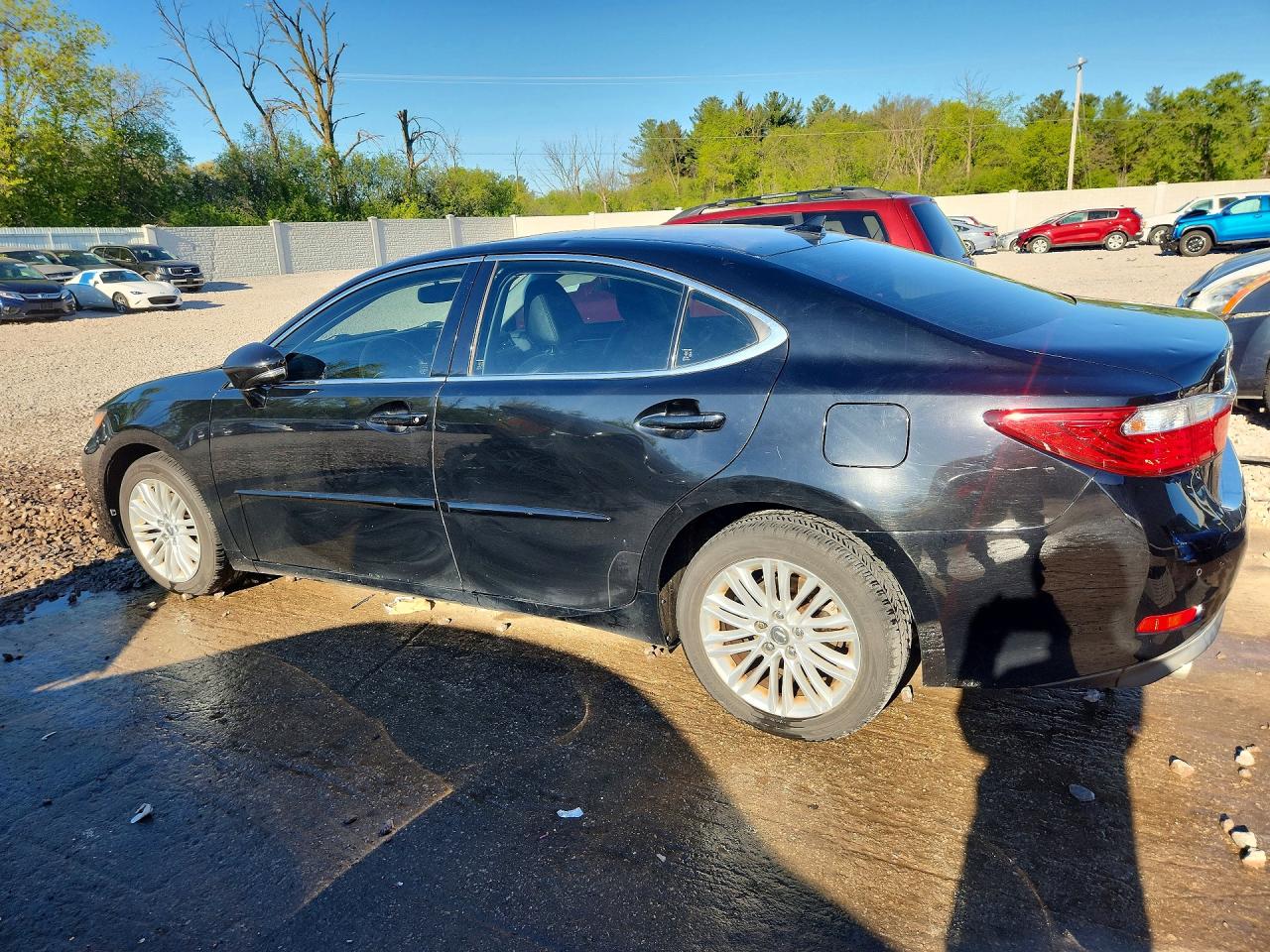 2013 Lexus Es 350 Black vin: JTHBK1GG6D2071918
