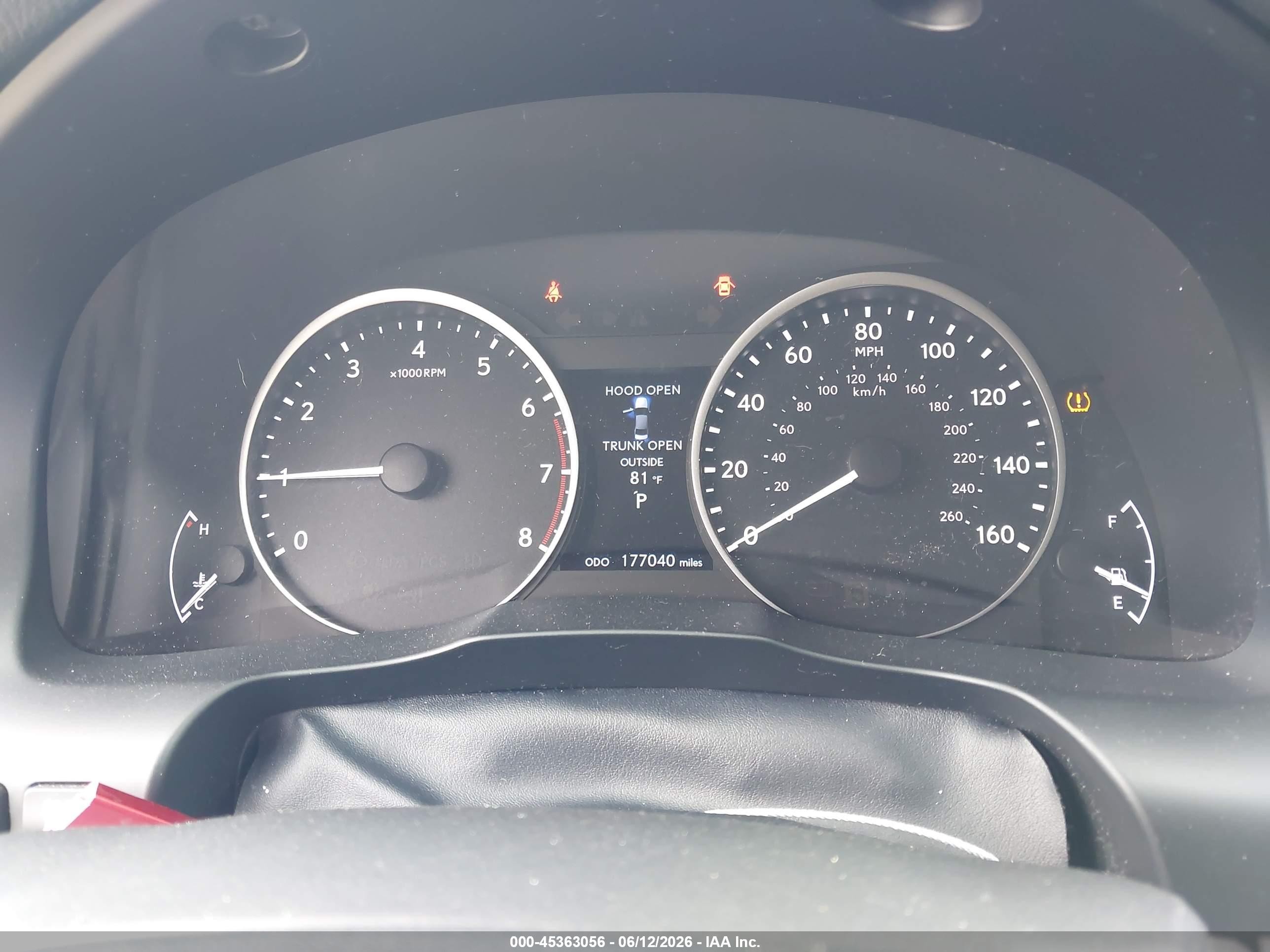 2013 Lexus Es 350   Red vin: JTHBK1GG6D2073796