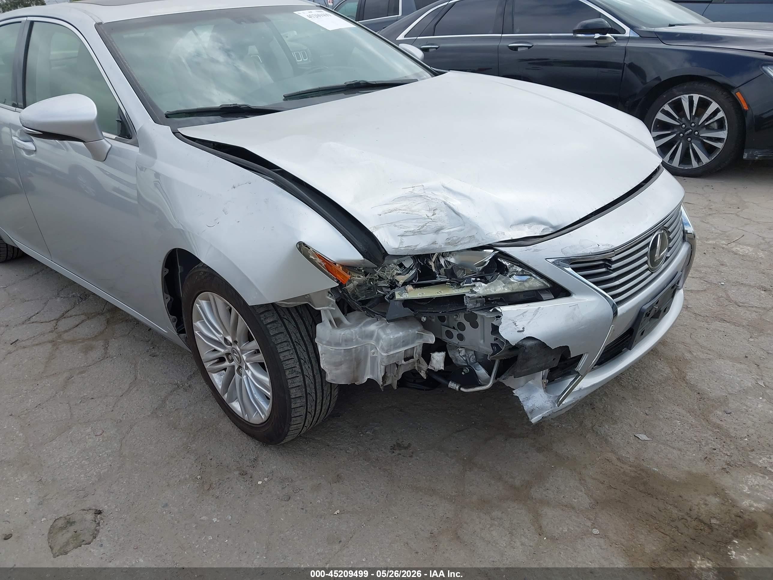 2013 Lexus Es 350   Silver vin: JTHBK1GG6D2076648