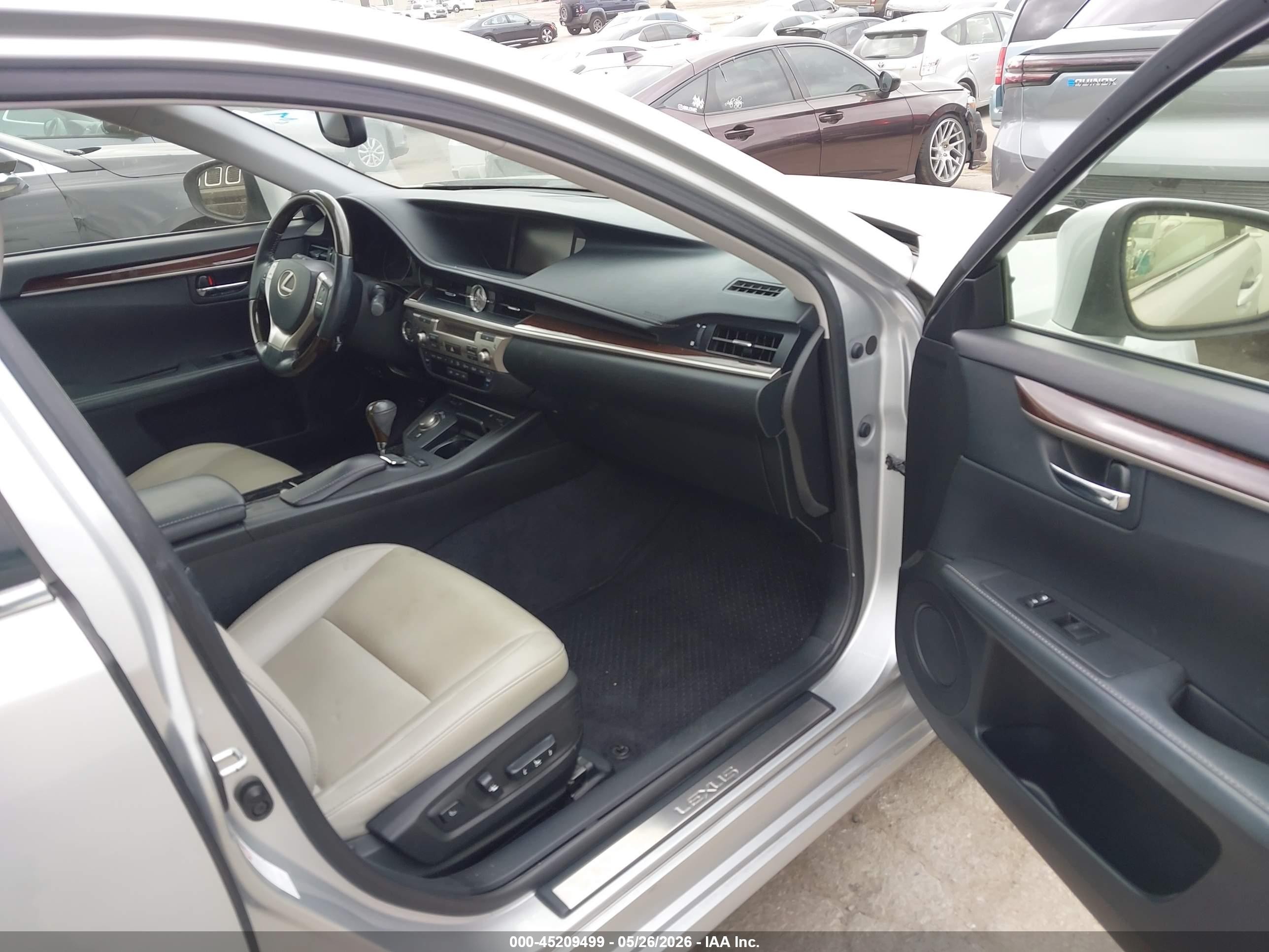 2013 Lexus Es 350   Silver vin: JTHBK1GG6D2076648