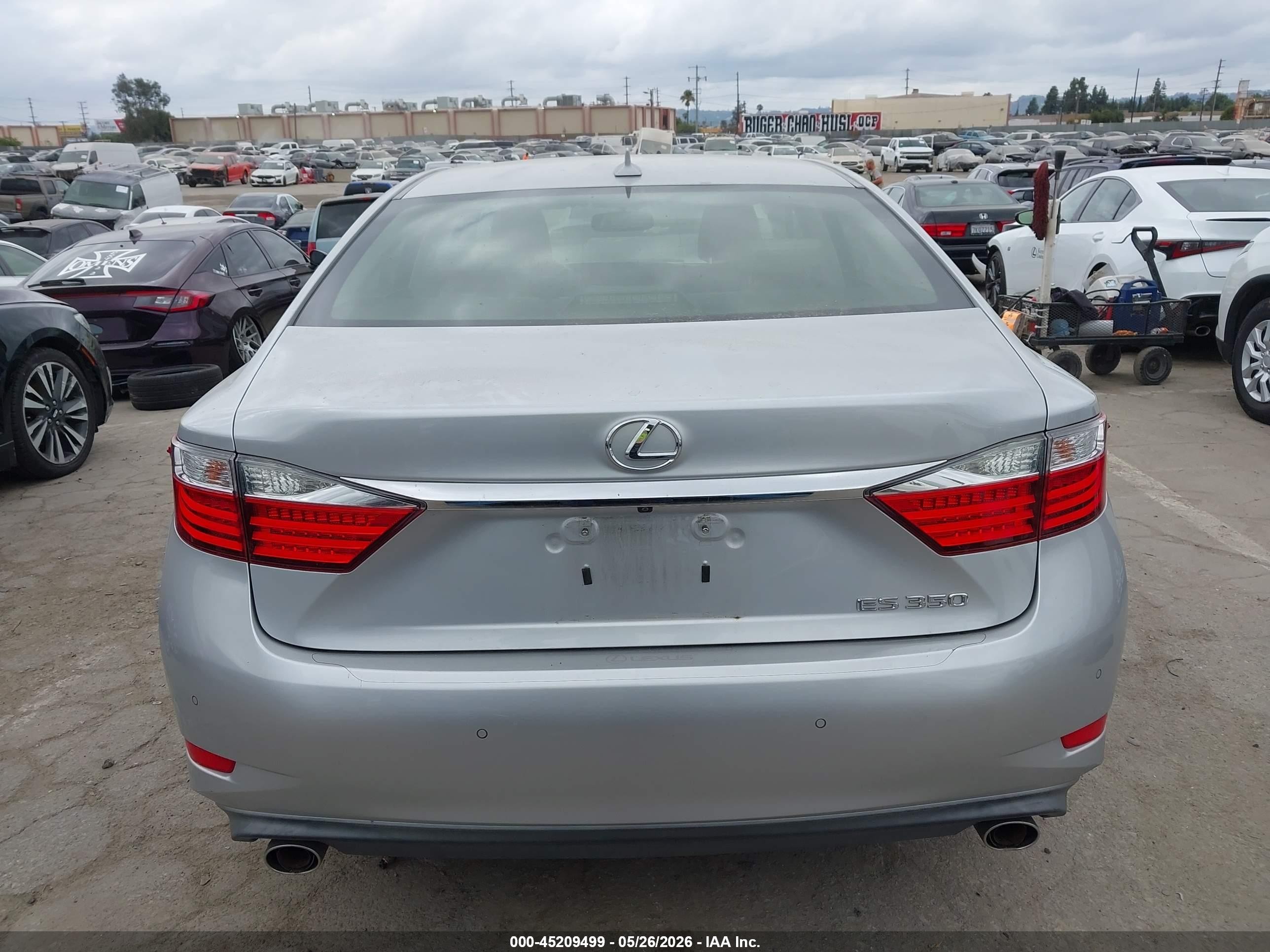 2013 Lexus Es 350   Silver vin: JTHBK1GG6D2076648