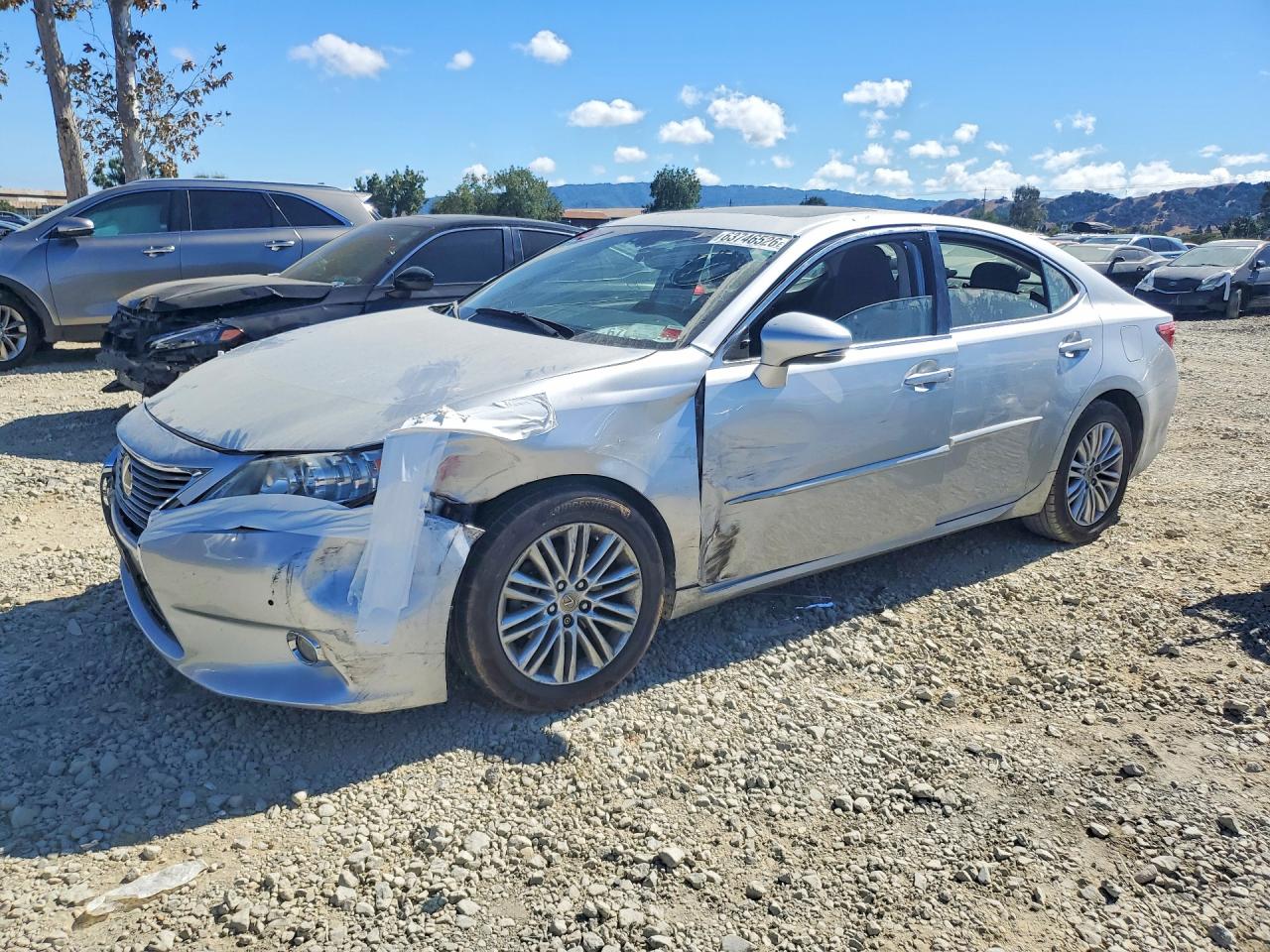 2013 Lexus Es 350 Gray vin: JTHBK1GG6D2079629