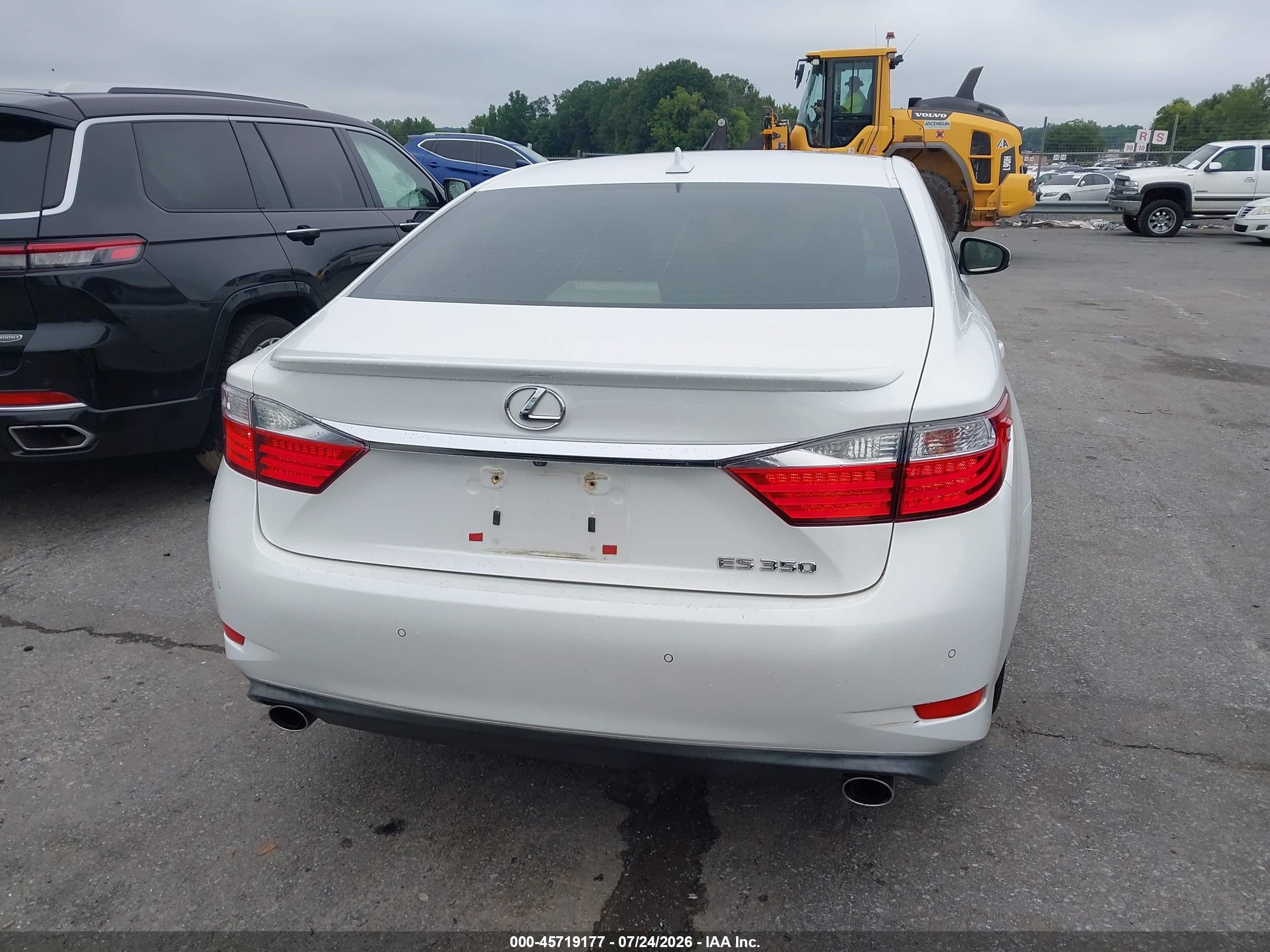 2014 Lexus Es 350   Белый vin: JTHBK1GG6E2086646