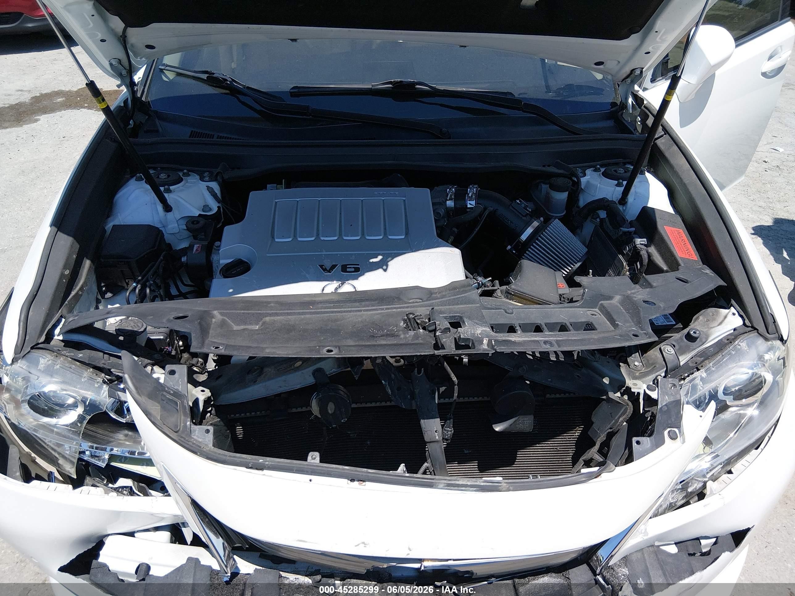 2014 Lexus Es 350   White vin: JTHBK1GG6E2090857