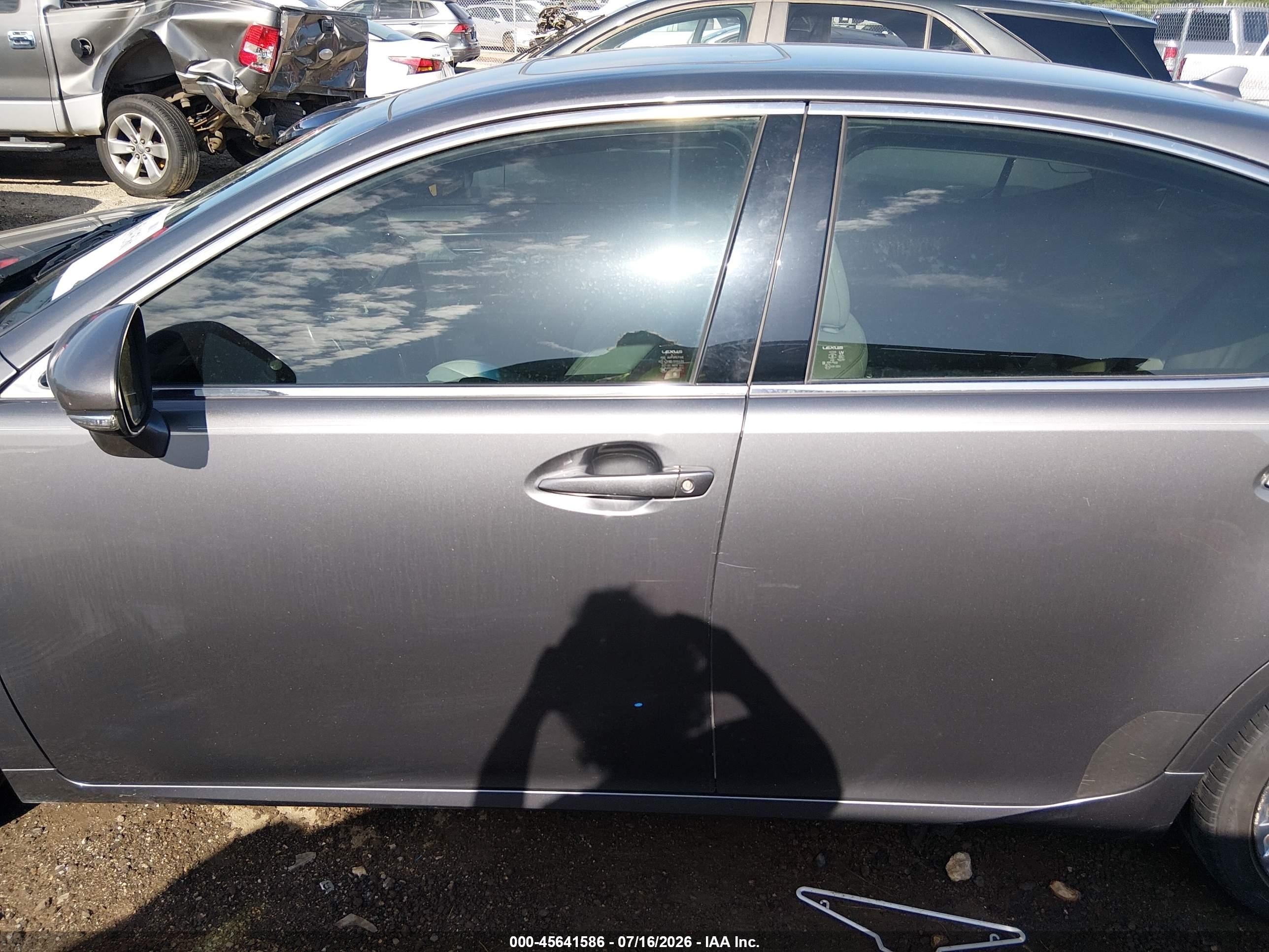 2014 Lexus Es 350   Gray vin: JTHBK1GG6E2096383