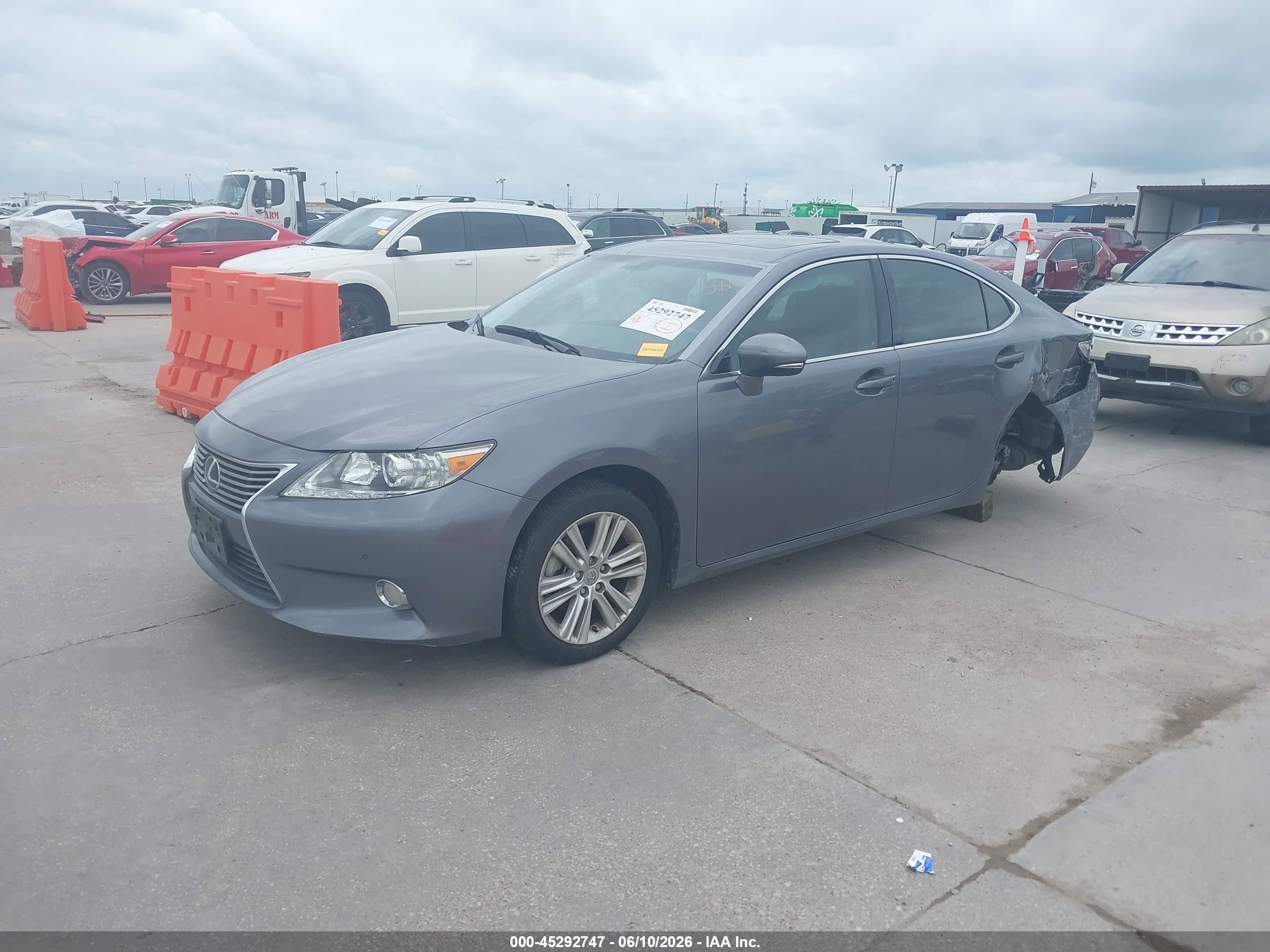 2014 Lexus Es 350   Gray vin: JTHBK1GG6E2101159