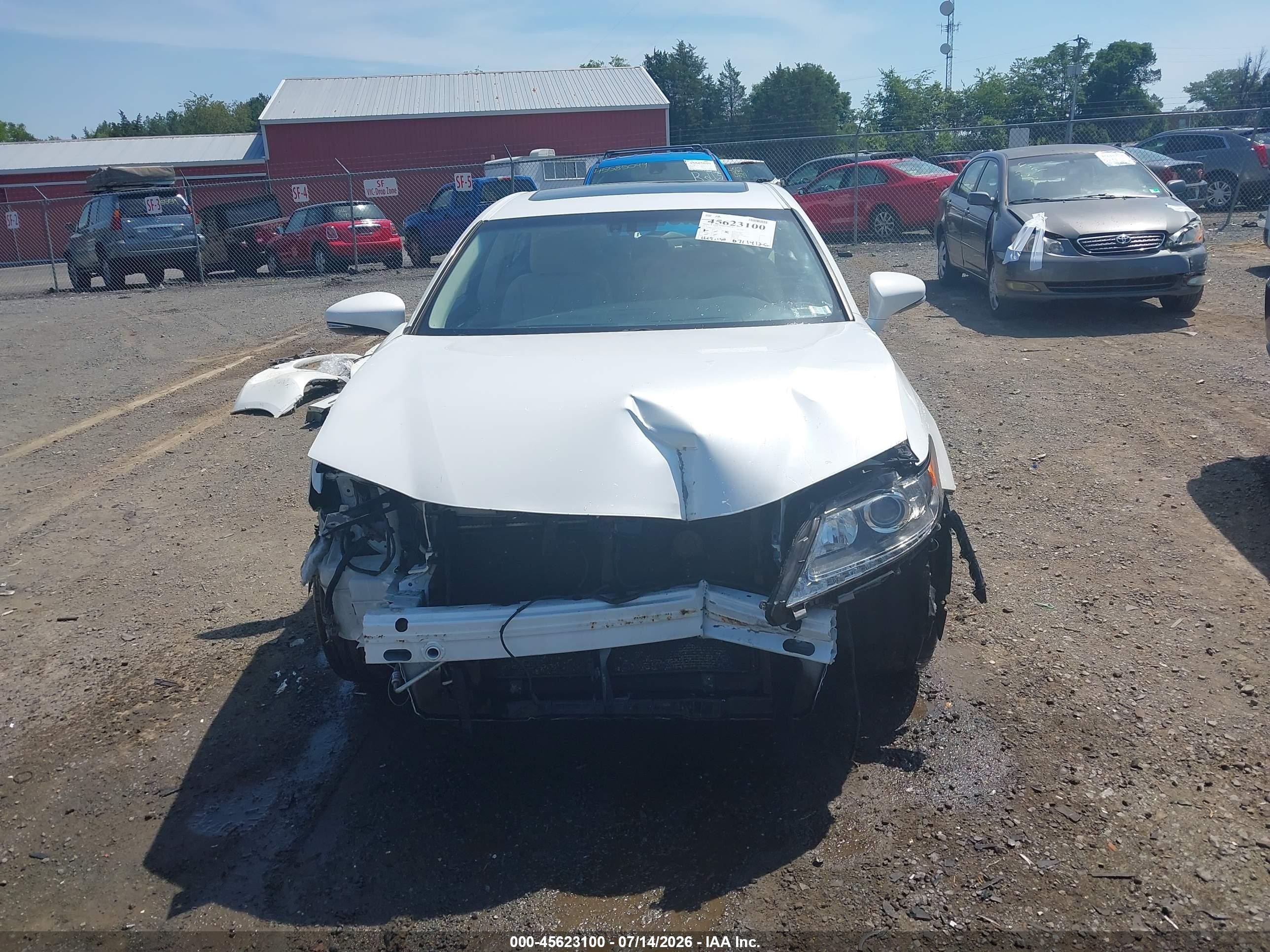 2014 Lexus Es 350   Белый vin: JTHBK1GG6E2101453