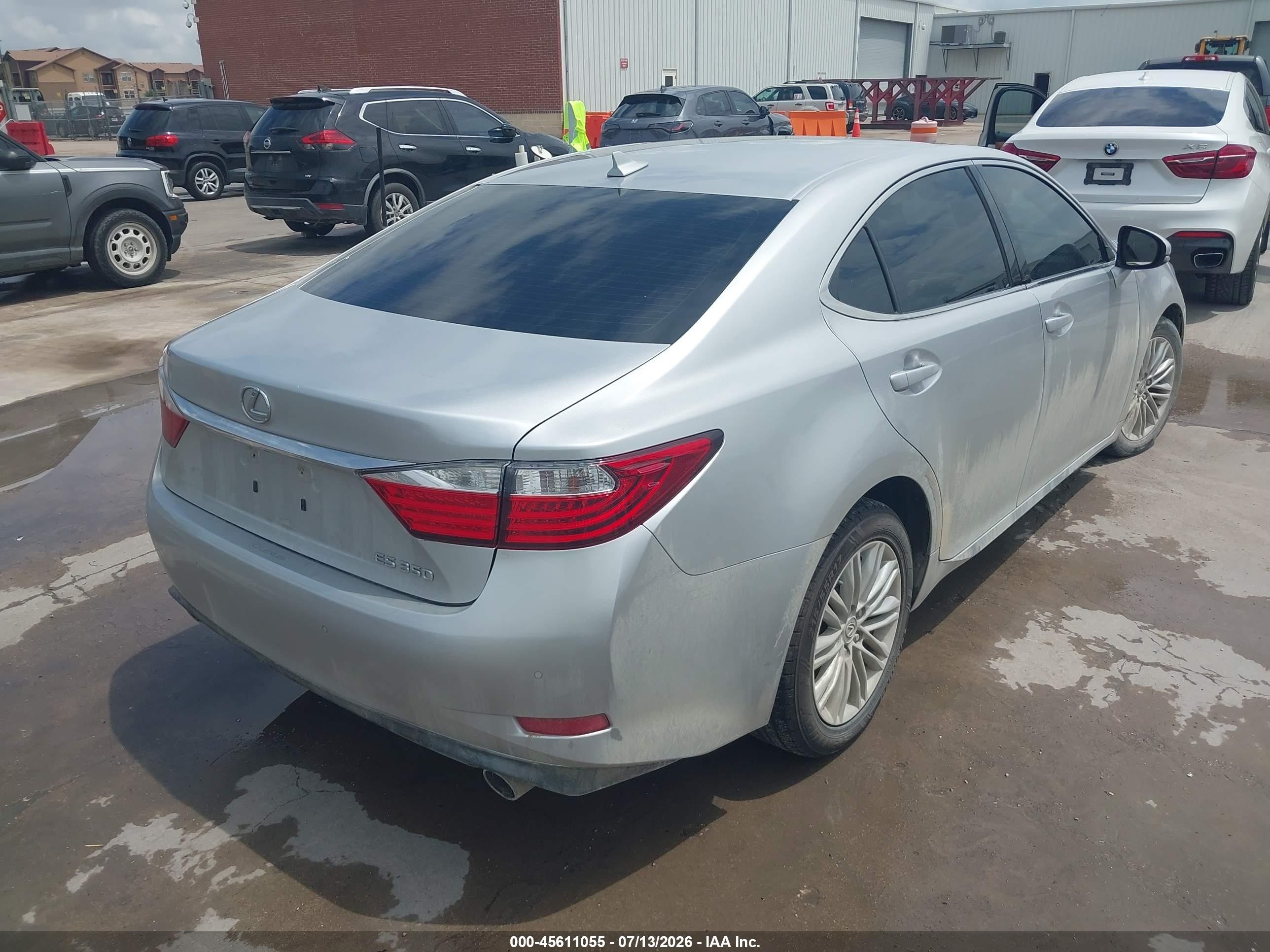 2014 Lexus Es 350   Серебряный vin: JTHBK1GG6E2103381