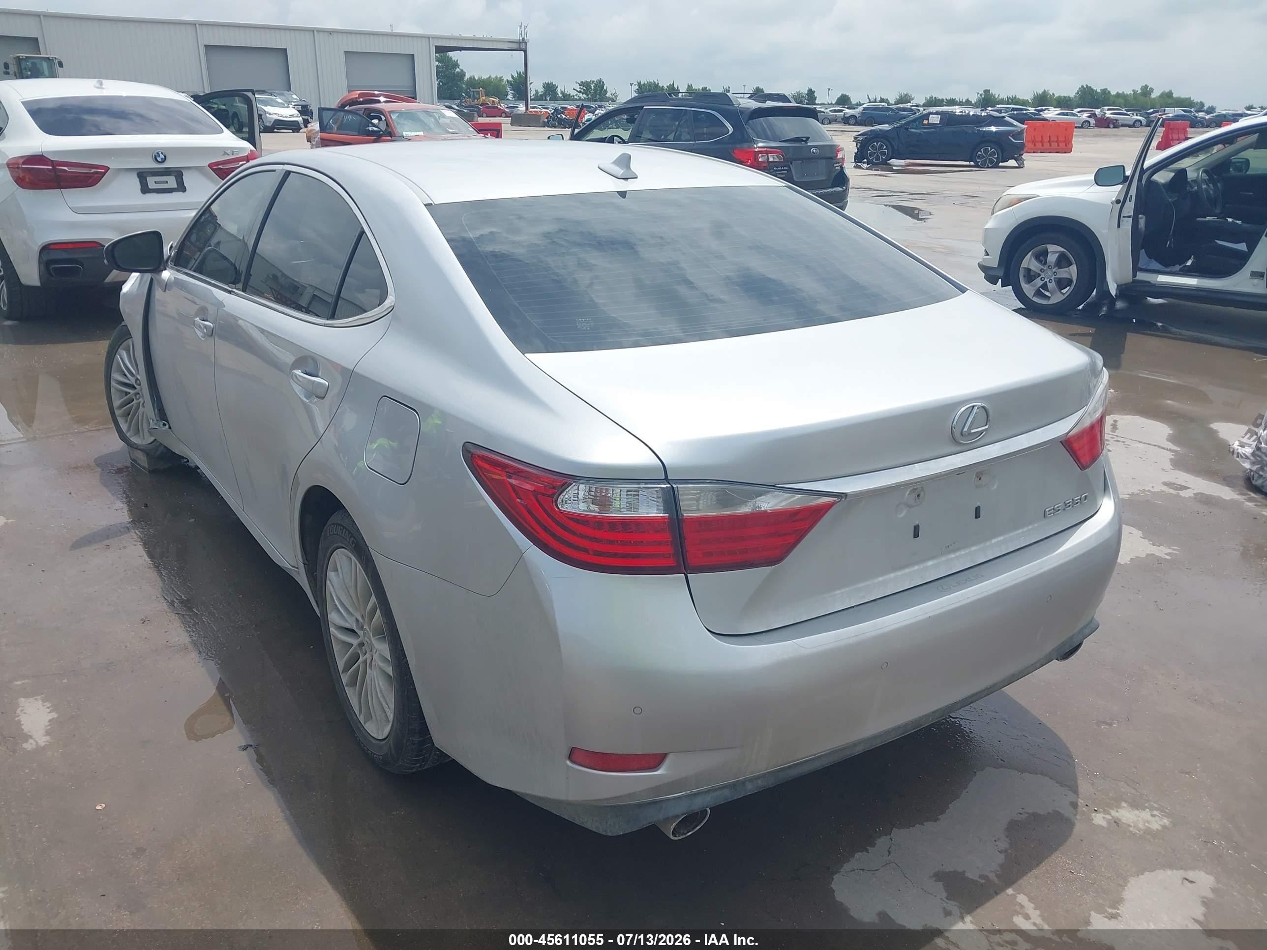 2014 Lexus Es 350   Серебряный vin: JTHBK1GG6E2103381