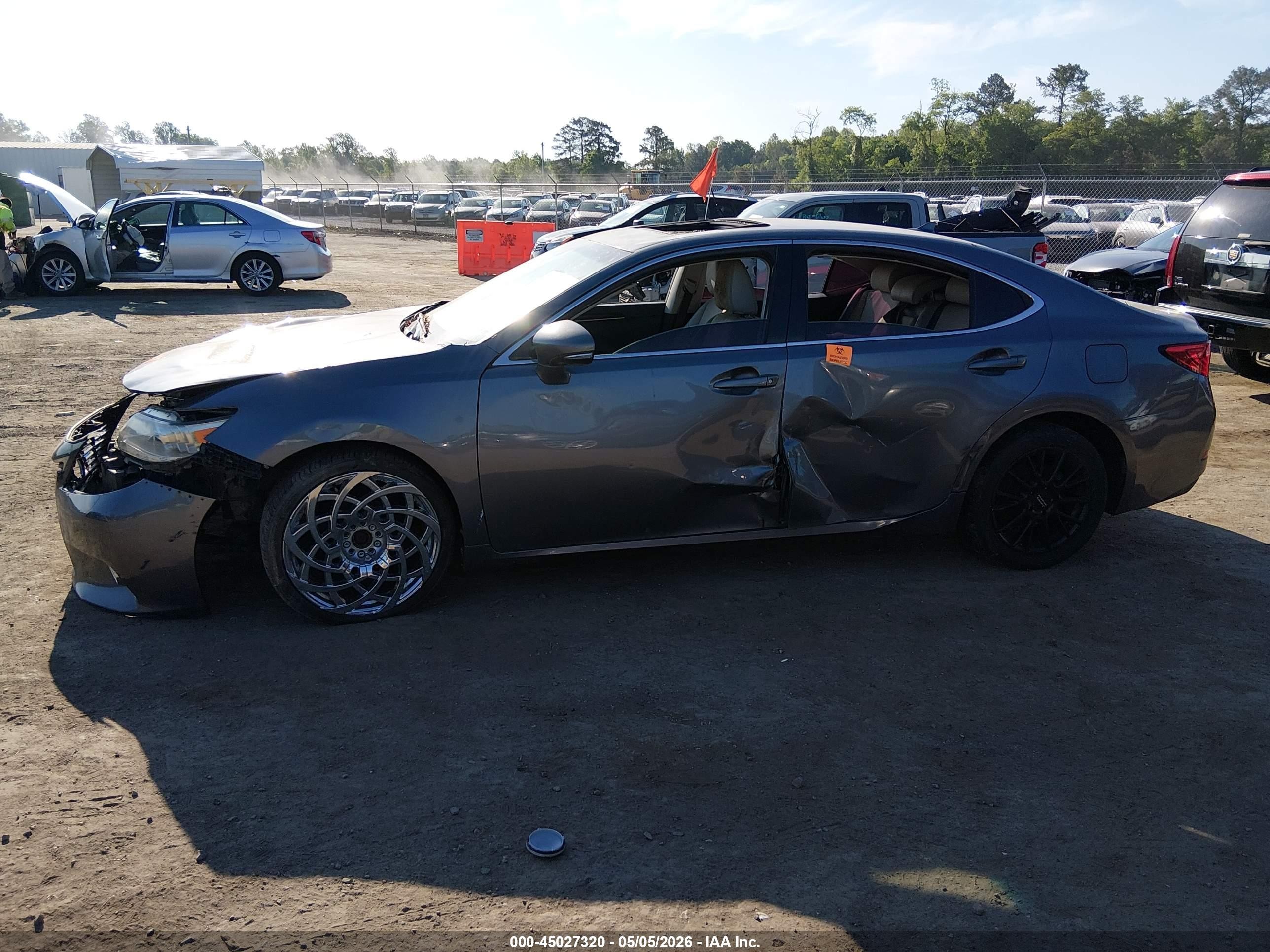 2014 Lexus Es 350 Серый vin: JTHBK1GG6E2110749