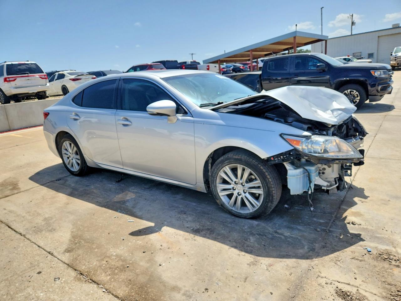 2014 Lexus Es 350 Silver vin: JTHBK1GG6E2113814