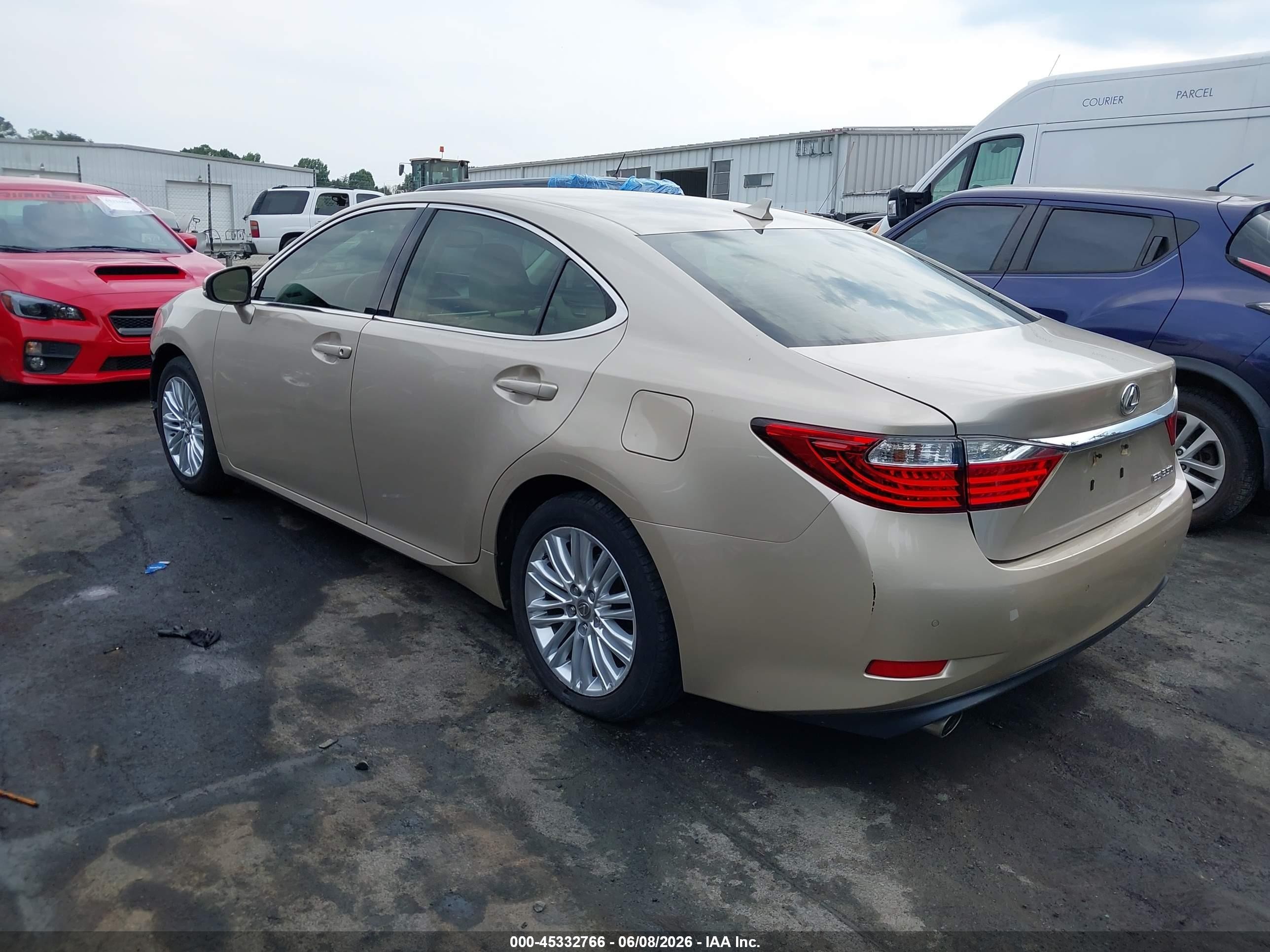2014 Lexus Es 350   Black vin: JTHBK1GG6E2121637