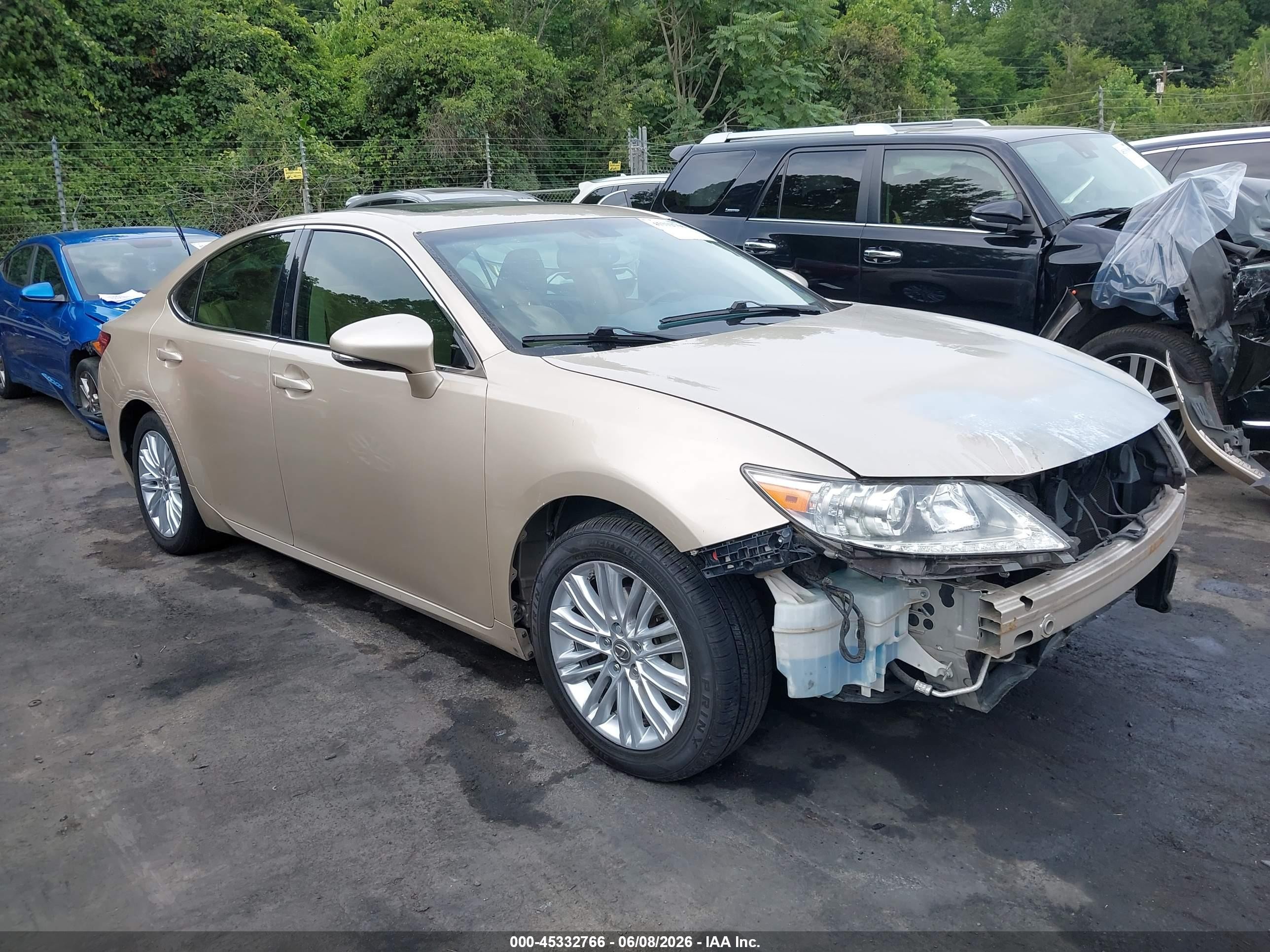 2014 Lexus Es 350   Black vin: JTHBK1GG6E2121637
