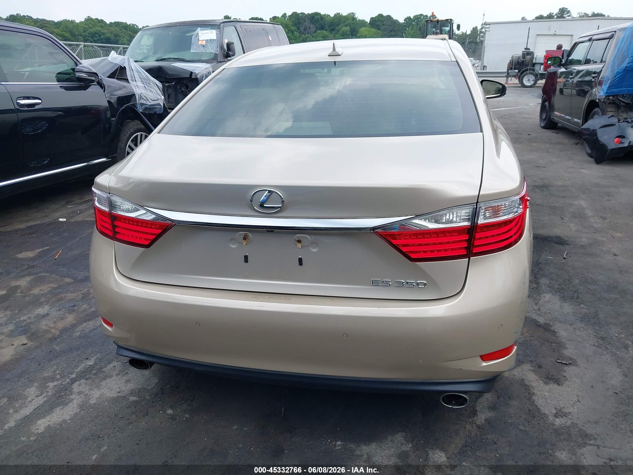 2014 Lexus Es 350   Black vin: JTHBK1GG6E2121637