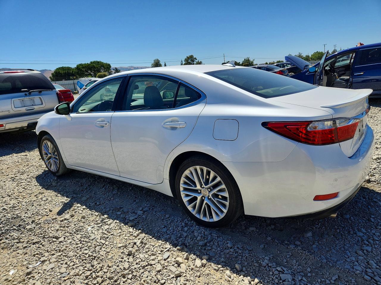 2014 Lexus Es 350 White vin: JTHBK1GG6E2123064