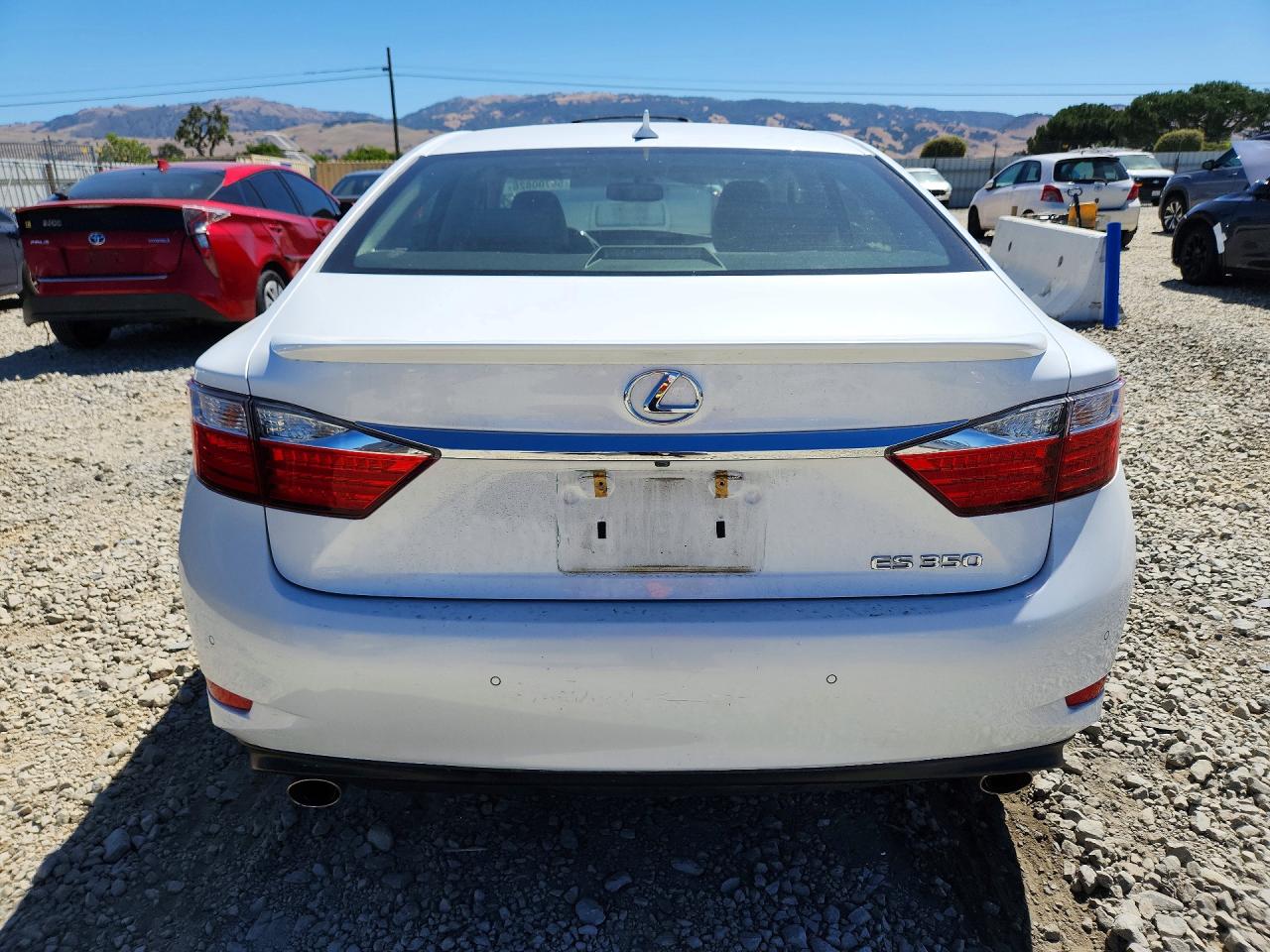 2014 Lexus Es 350 White vin: JTHBK1GG6E2123064