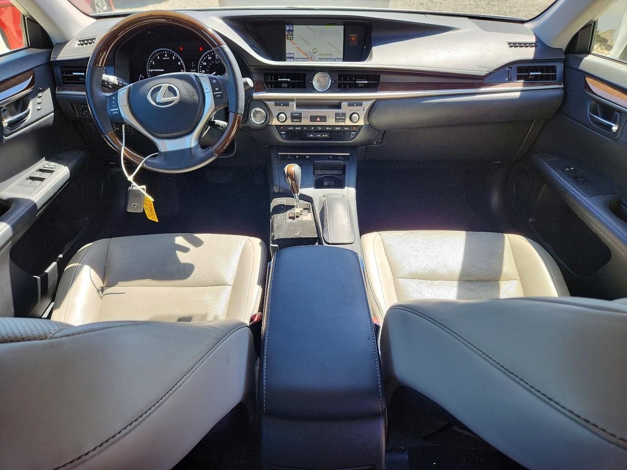 2014 Lexus Es 350 White vin: JTHBK1GG6E2123064