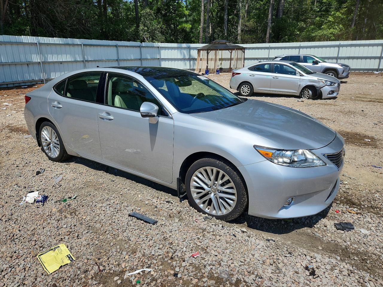 2014 Lexus Es 350 Silver vin: JTHBK1GG6E2124764
