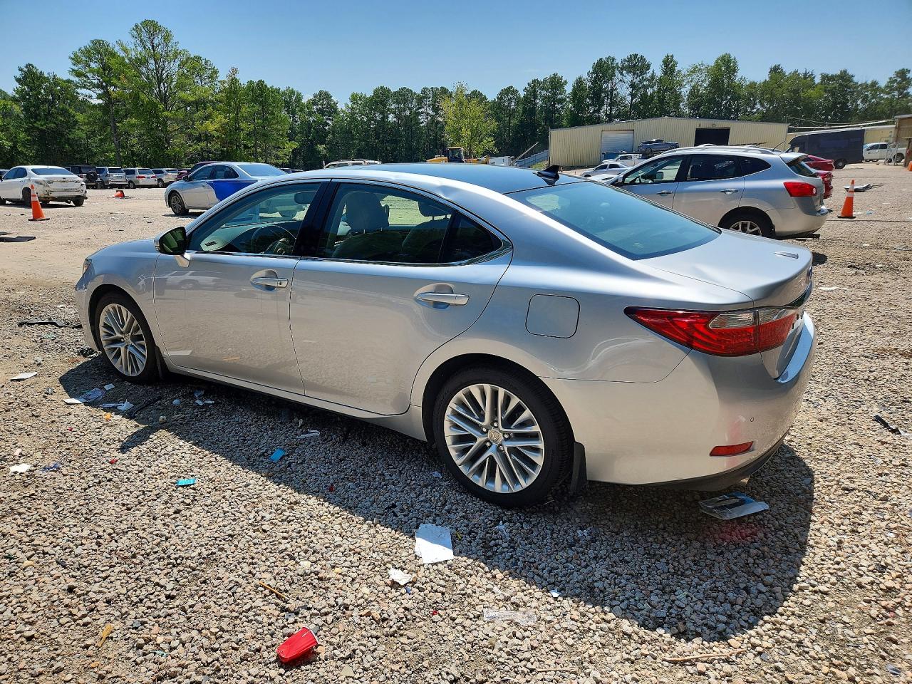 2014 Lexus Es 350 Silver vin: JTHBK1GG6E2124764