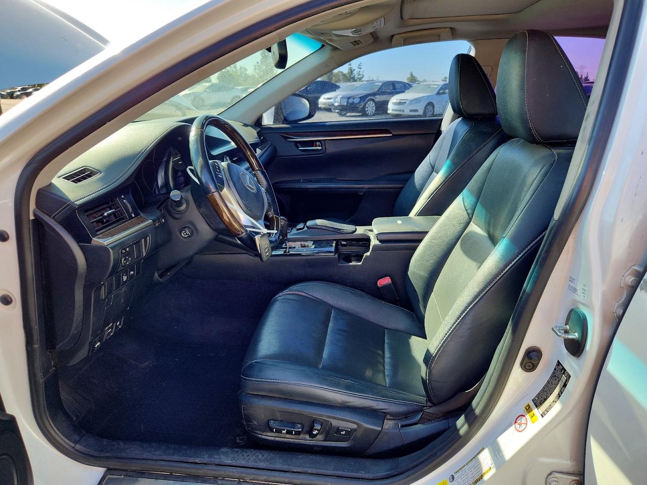 2014 Lexus Es 350 Белый vin: JTHBK1GG6E2125171