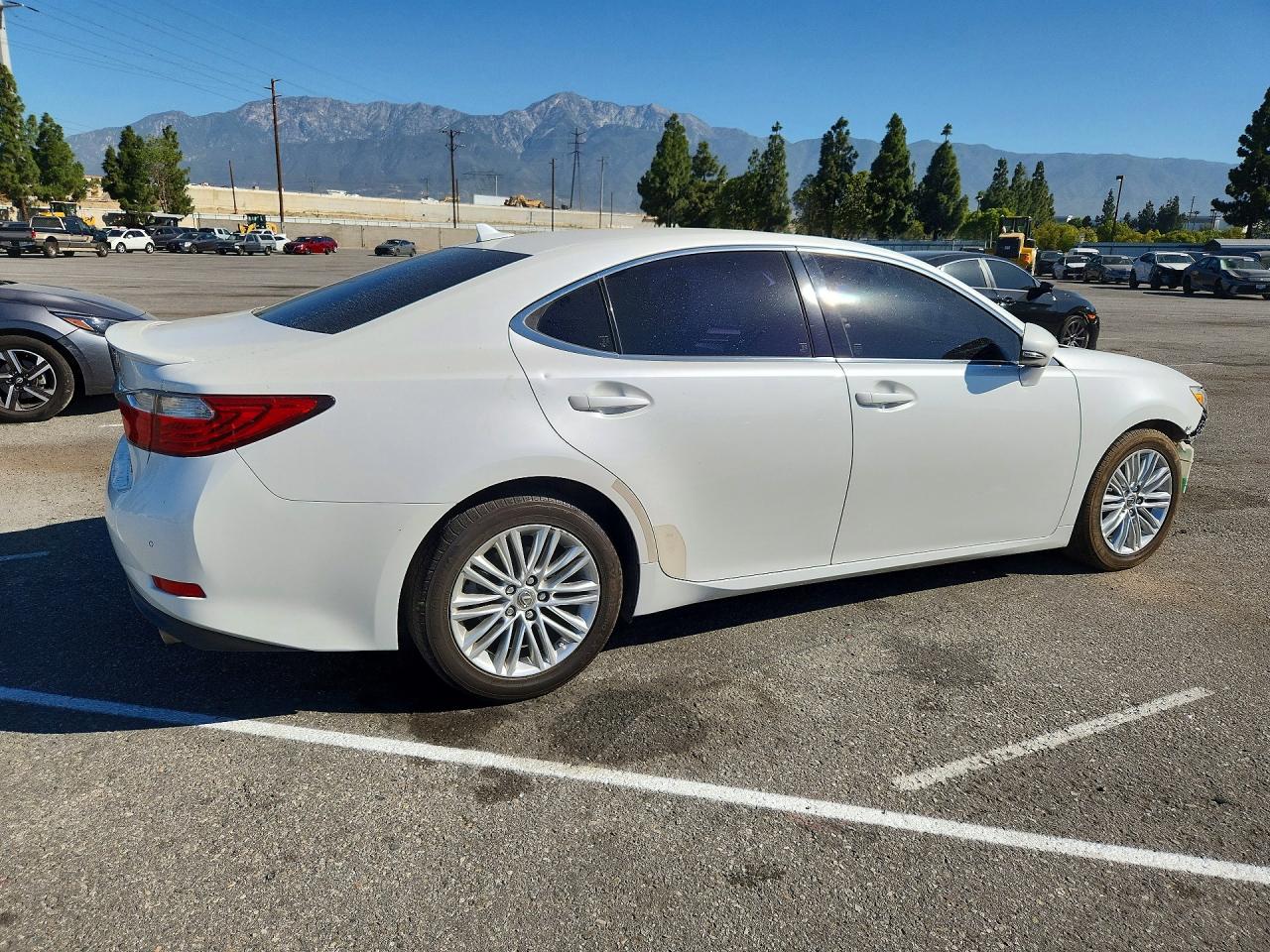 2014 Lexus Es 350 Белый vin: JTHBK1GG6E2125171