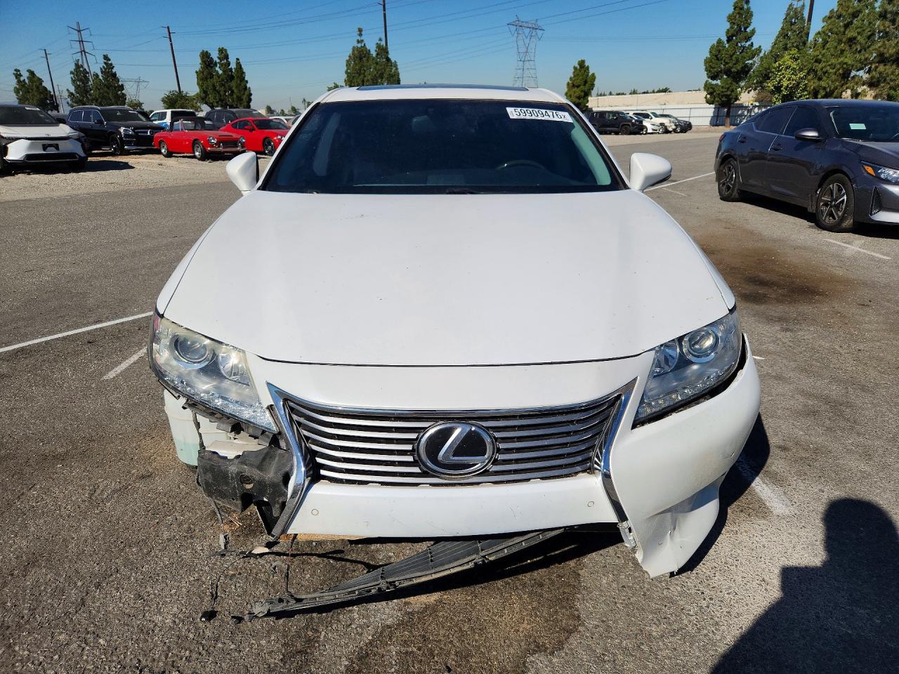 2014 Lexus Es 350 Белый vin: JTHBK1GG6E2125171