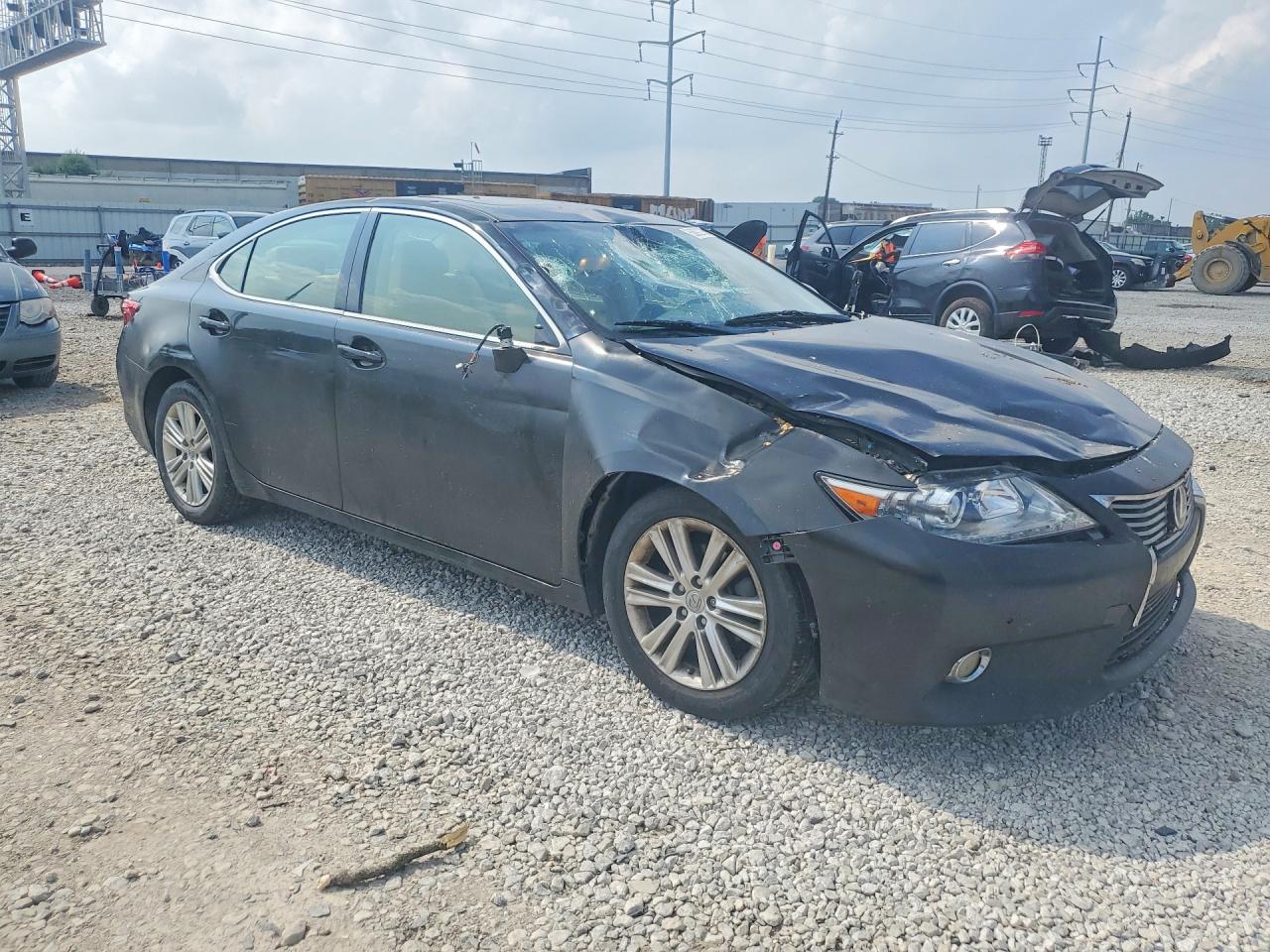 2014 Lexus Es 350 Черный vin: JTHBK1GG6E2131018