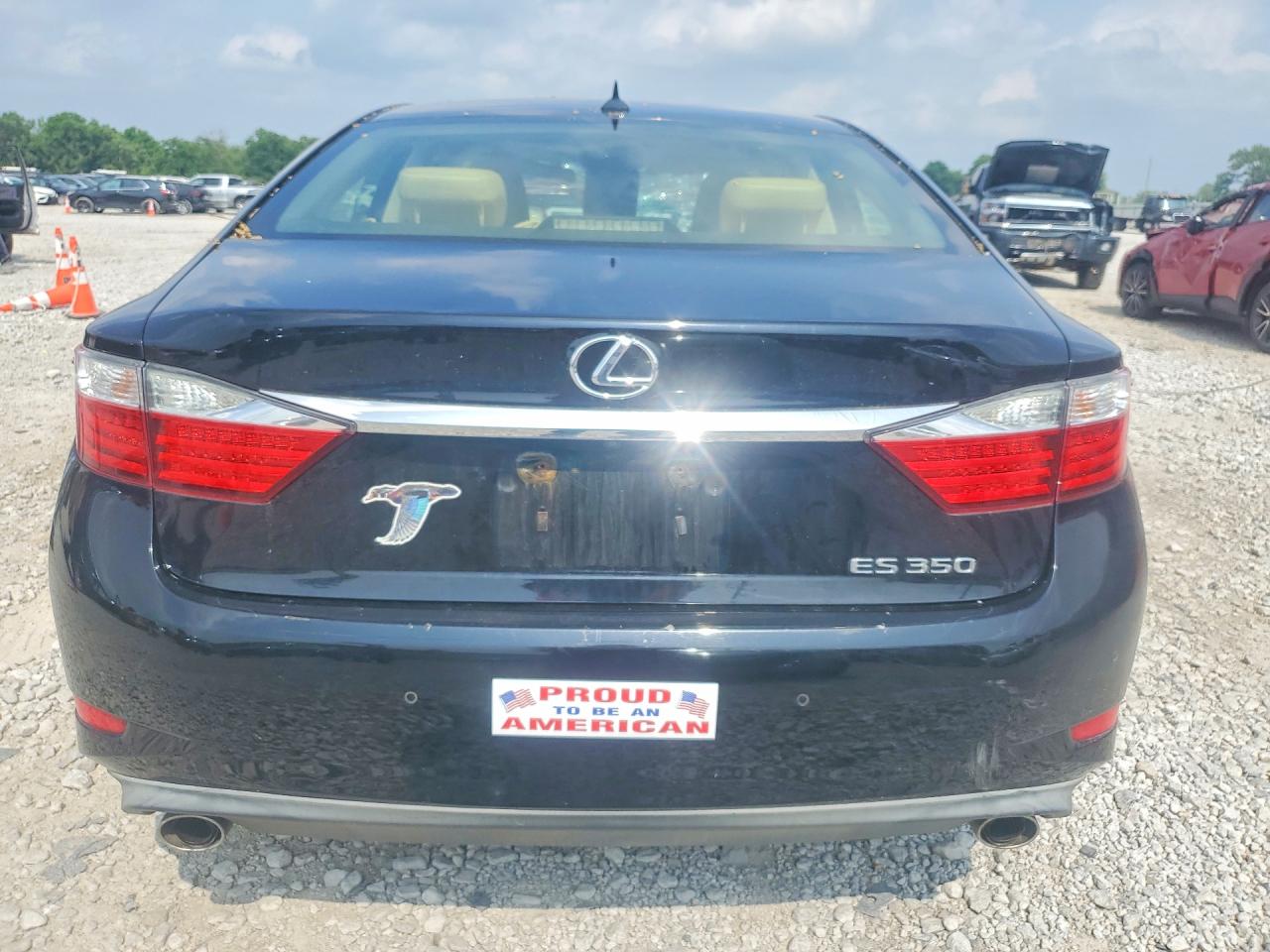 2014 Lexus Es 350 Черный vin: JTHBK1GG6E2131018