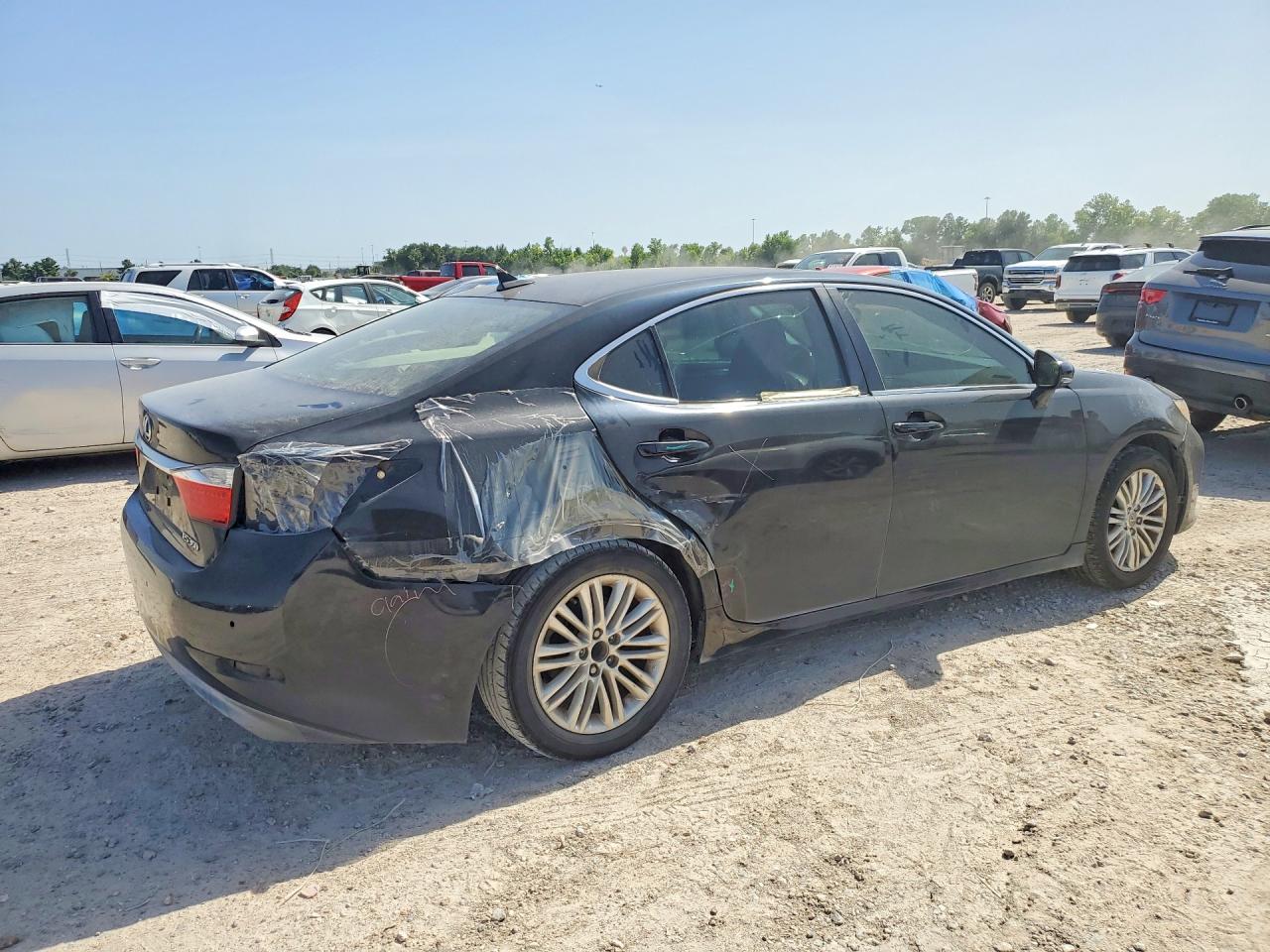 2014 Lexus Es 350 Black vin: JTHBK1GG6E2136266