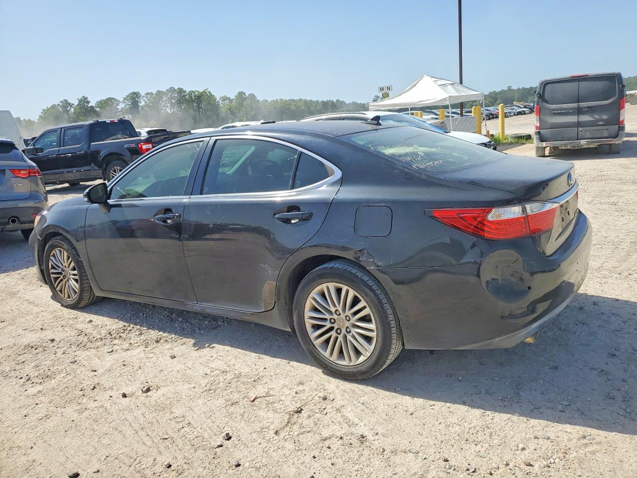 2014 Lexus Es 350 Black vin: JTHBK1GG6E2136266