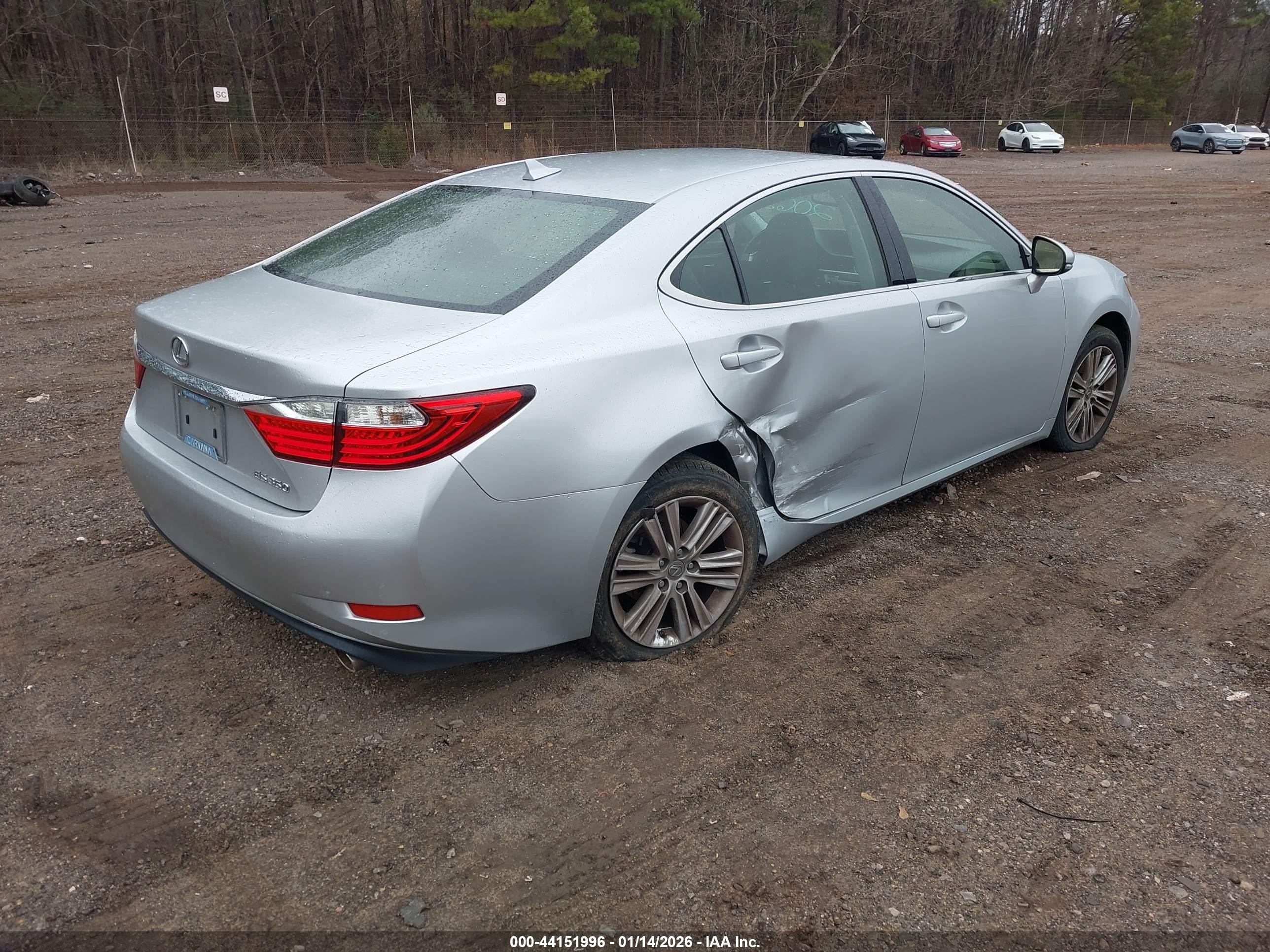 2014 Lexus Es 350   Silver vin: JTHBK1GG6E2139779