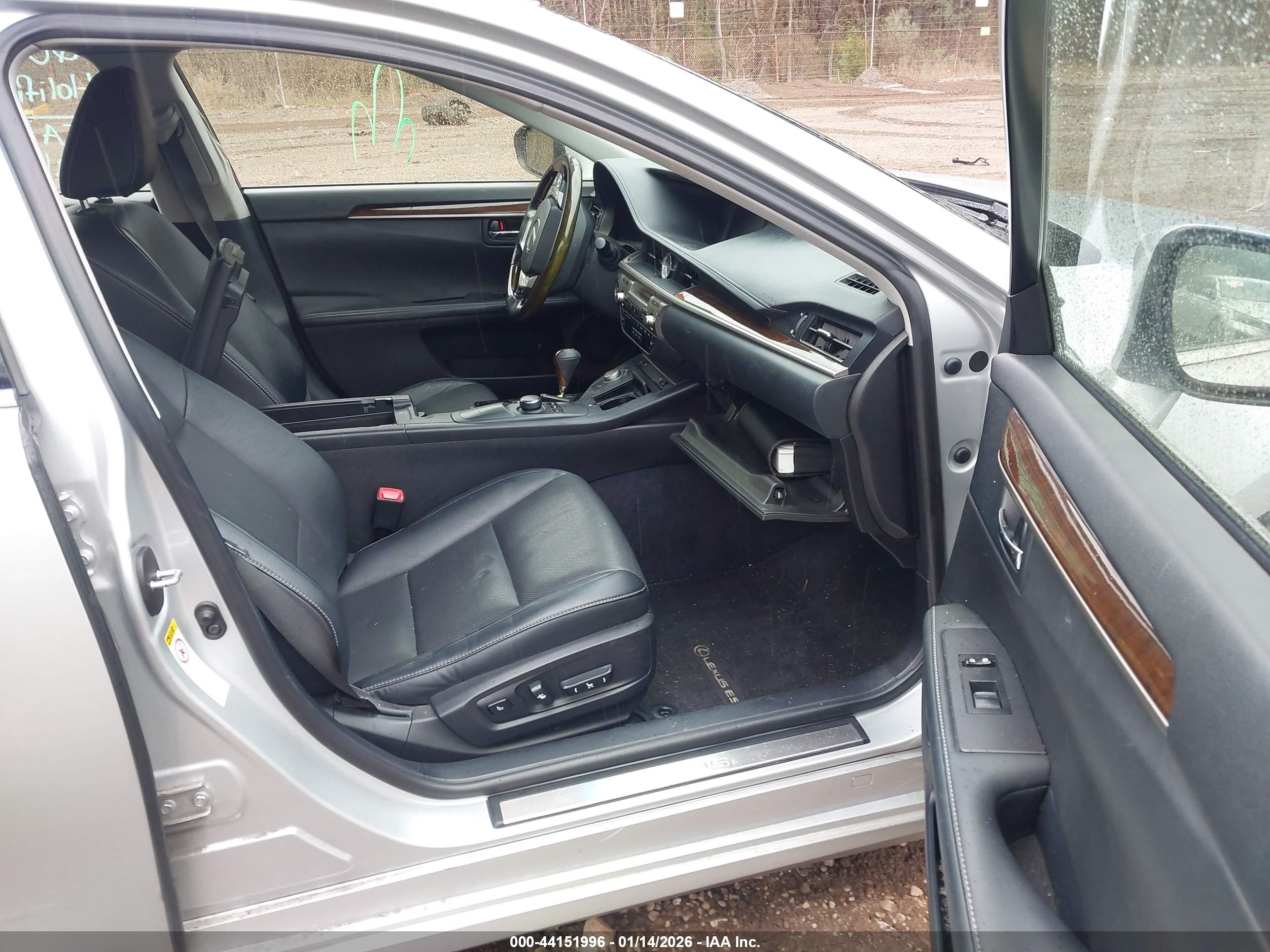 2014 Lexus Es 350   Silver vin: JTHBK1GG6E2139779