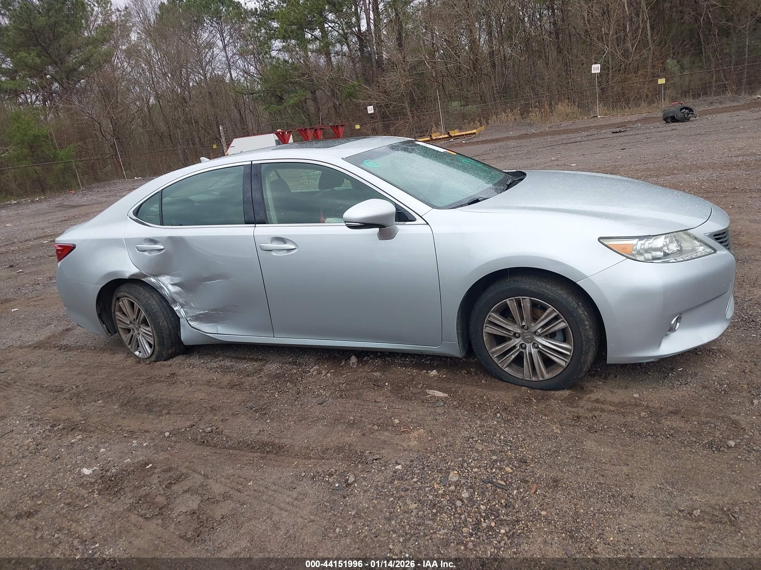 2014 Lexus Es 350   Silver vin: JTHBK1GG6E2139779