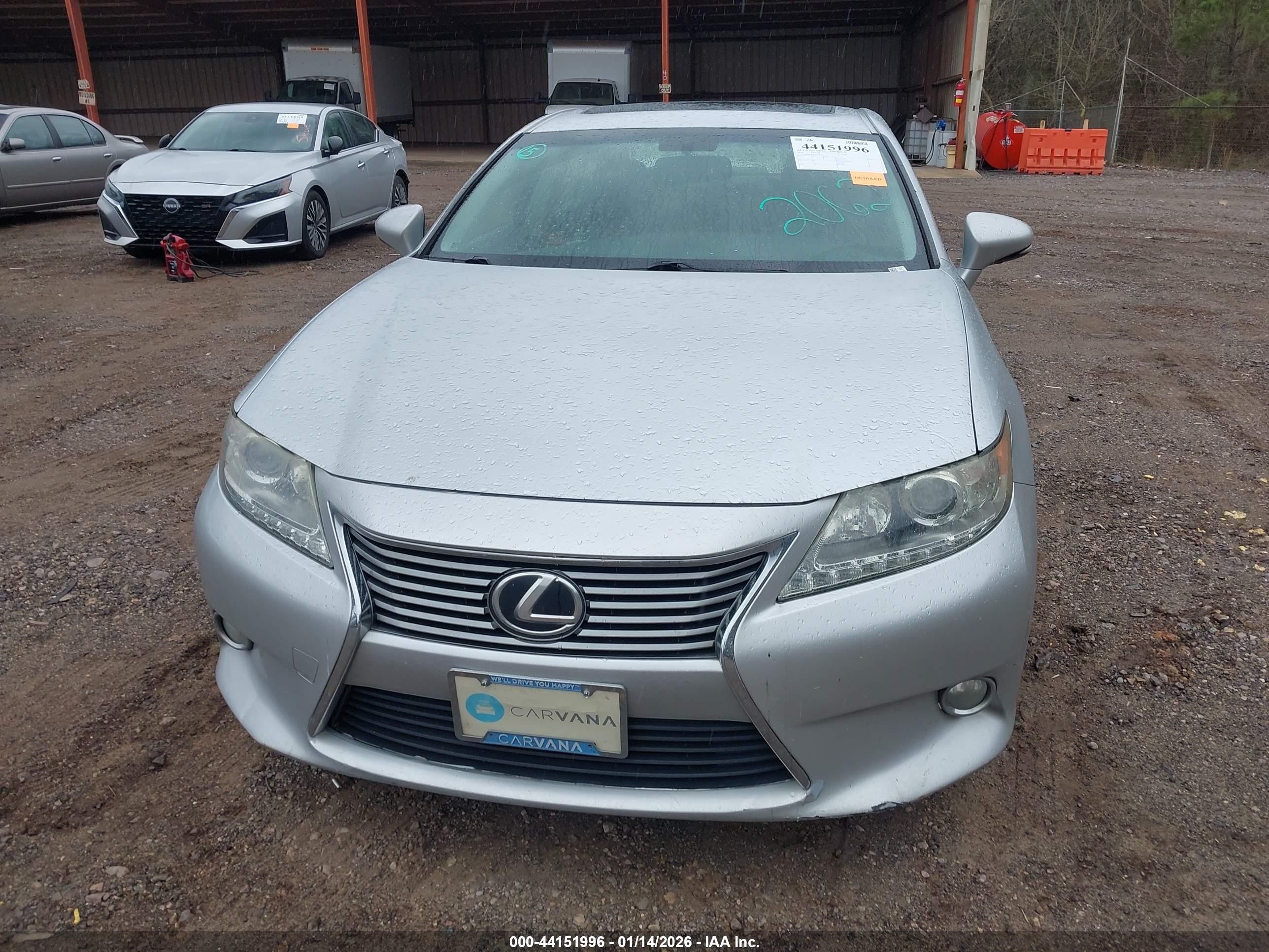 2014 Lexus Es 350   Silver vin: JTHBK1GG6E2139779