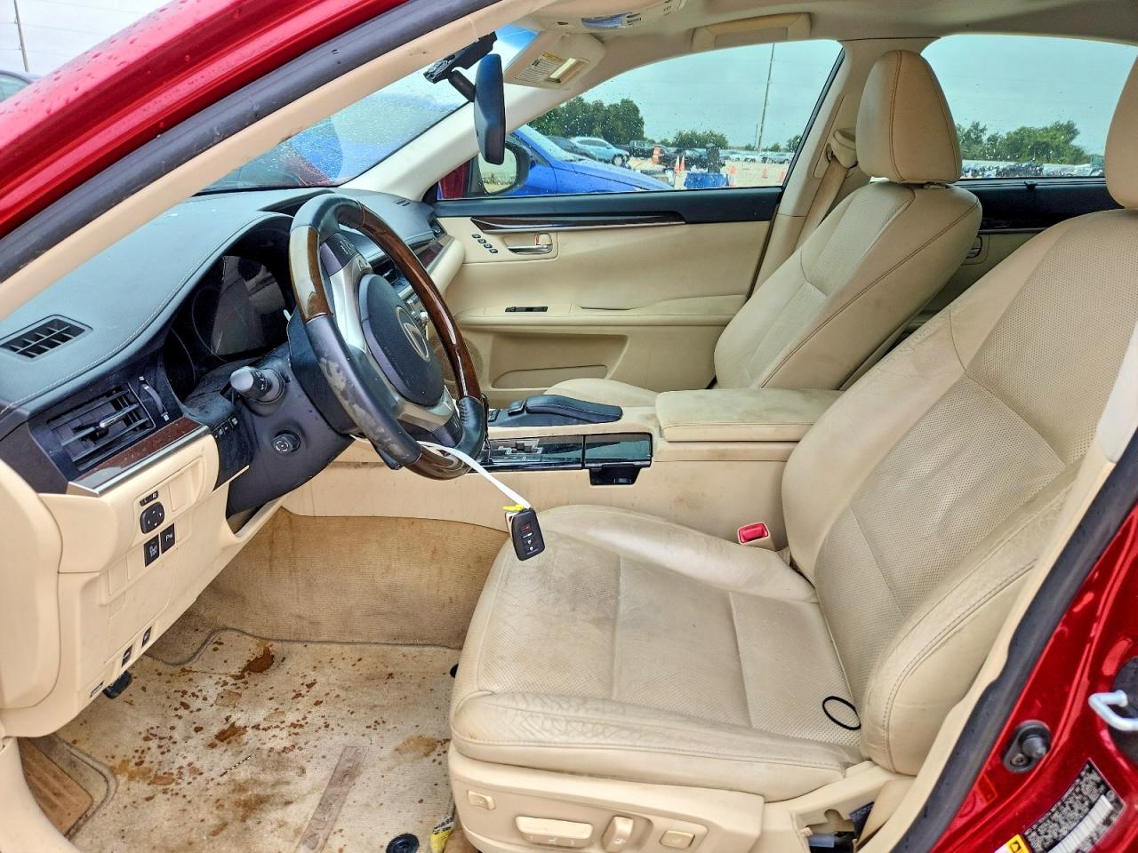 2014 Lexus Es 350 Red vin: JTHBK1GG6E2143184