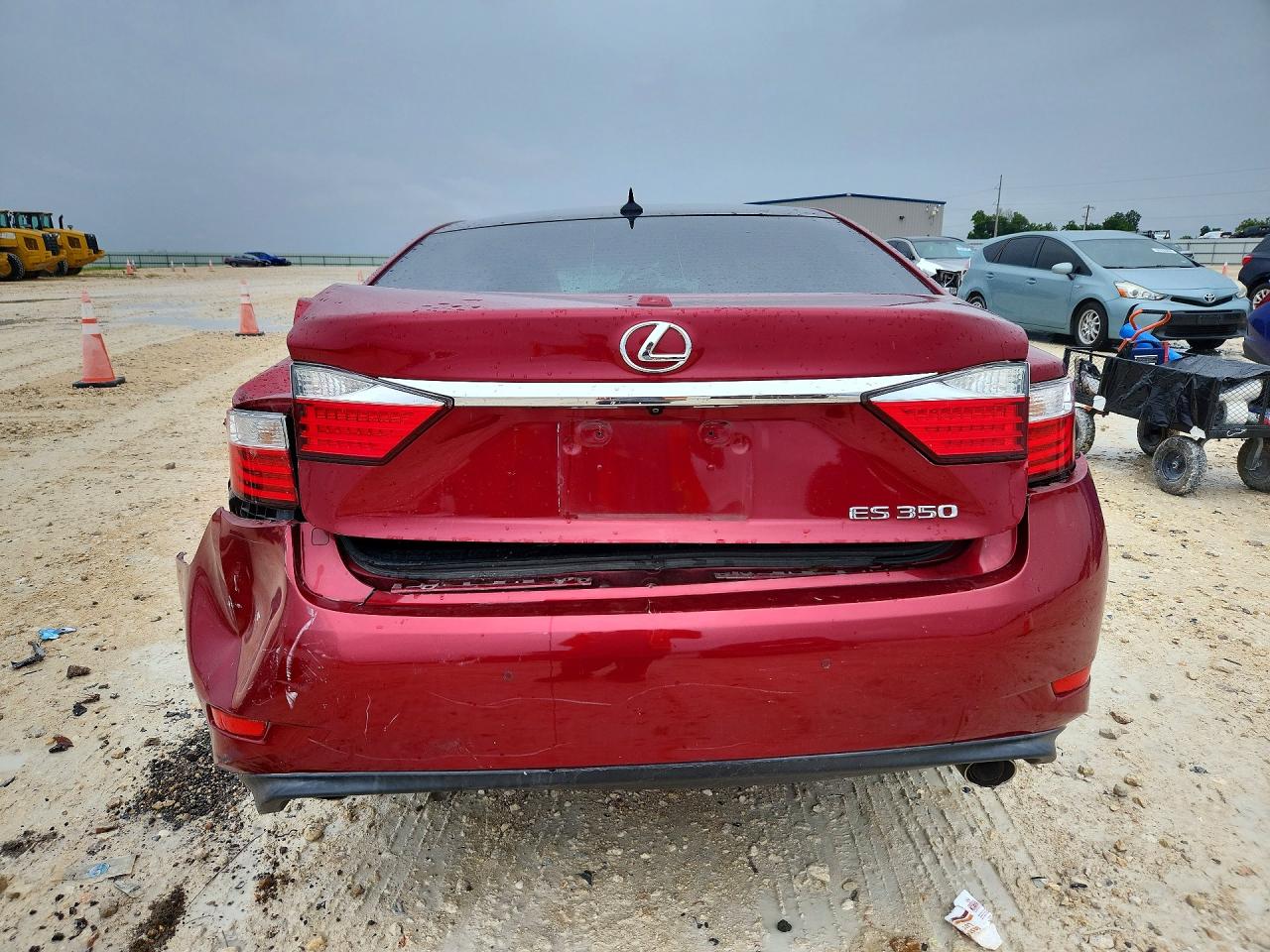2014 Lexus Es 350 Red vin: JTHBK1GG6E2143184
