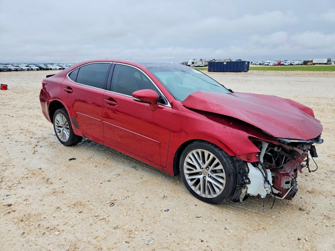 2014 Lexus Es 350 Red vin: JTHBK1GG6E2143184