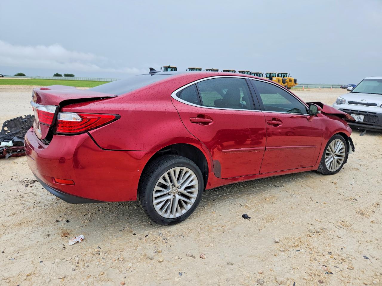 2014 Lexus Es 350 Red vin: JTHBK1GG6E2143184