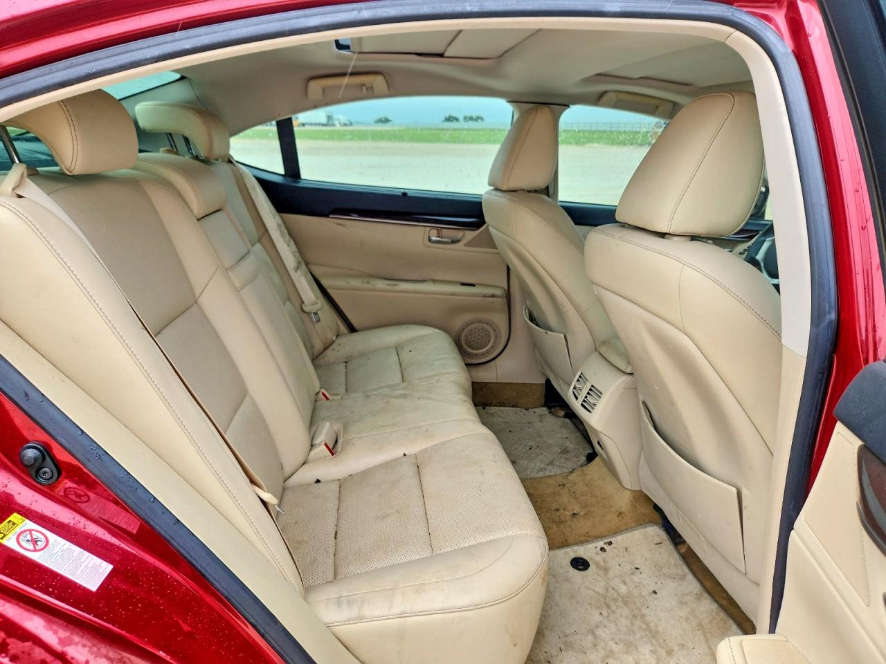 2014 Lexus Es 350 Red vin: JTHBK1GG6E2143184